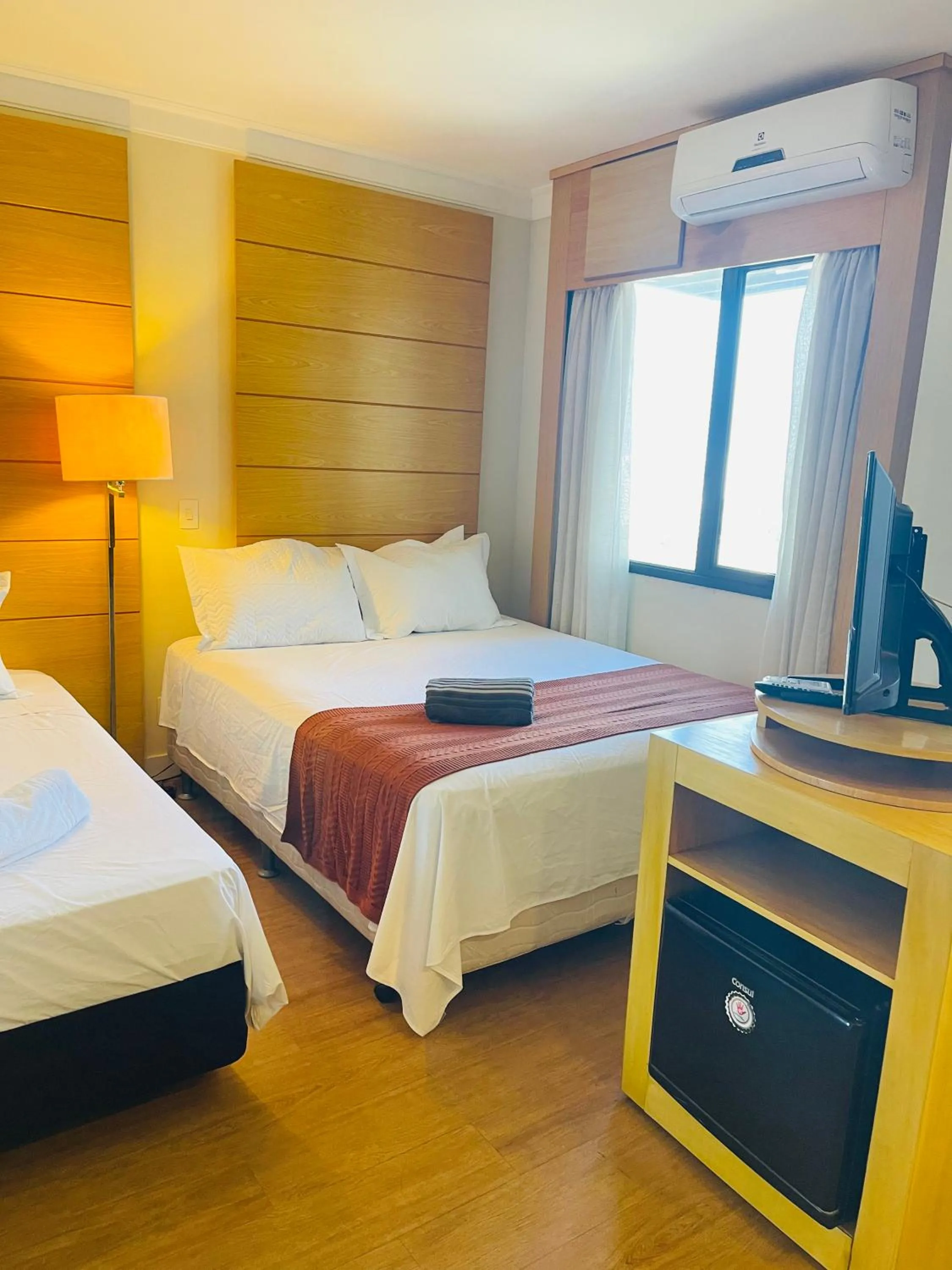 Bed in Flat de Luxo Aeroporto Congonhas - Hotel