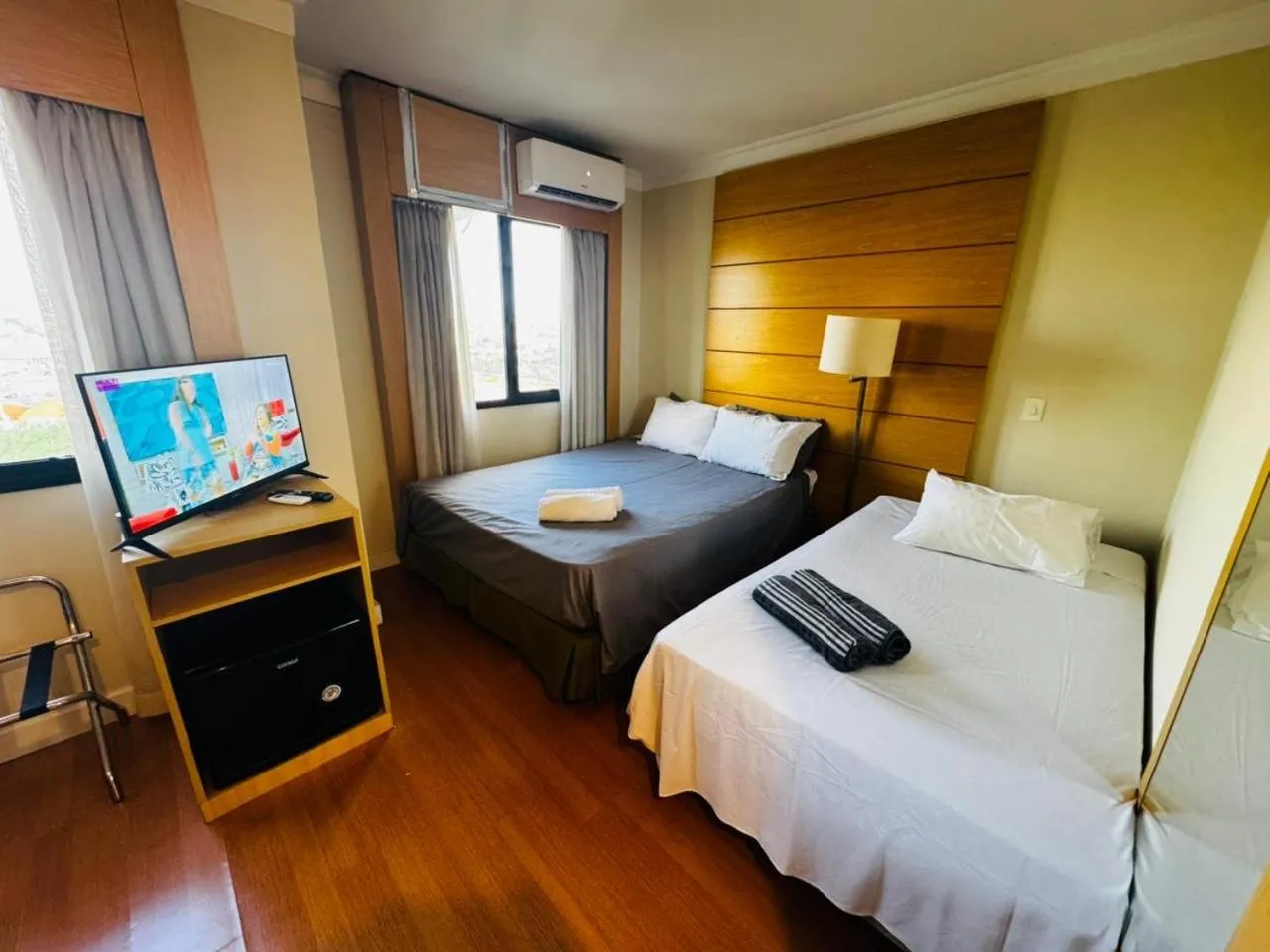Bed in Flat de Luxo Aeroporto Congonhas - Hotel