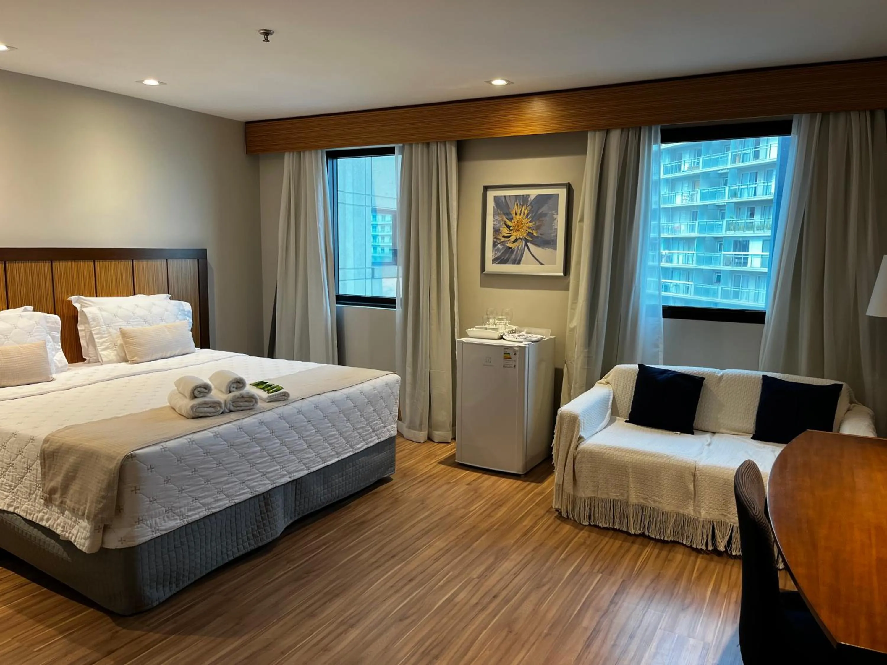 Bed in Wynd Flat Hotel Moema Ibirapuera - Conforto e excelente localização