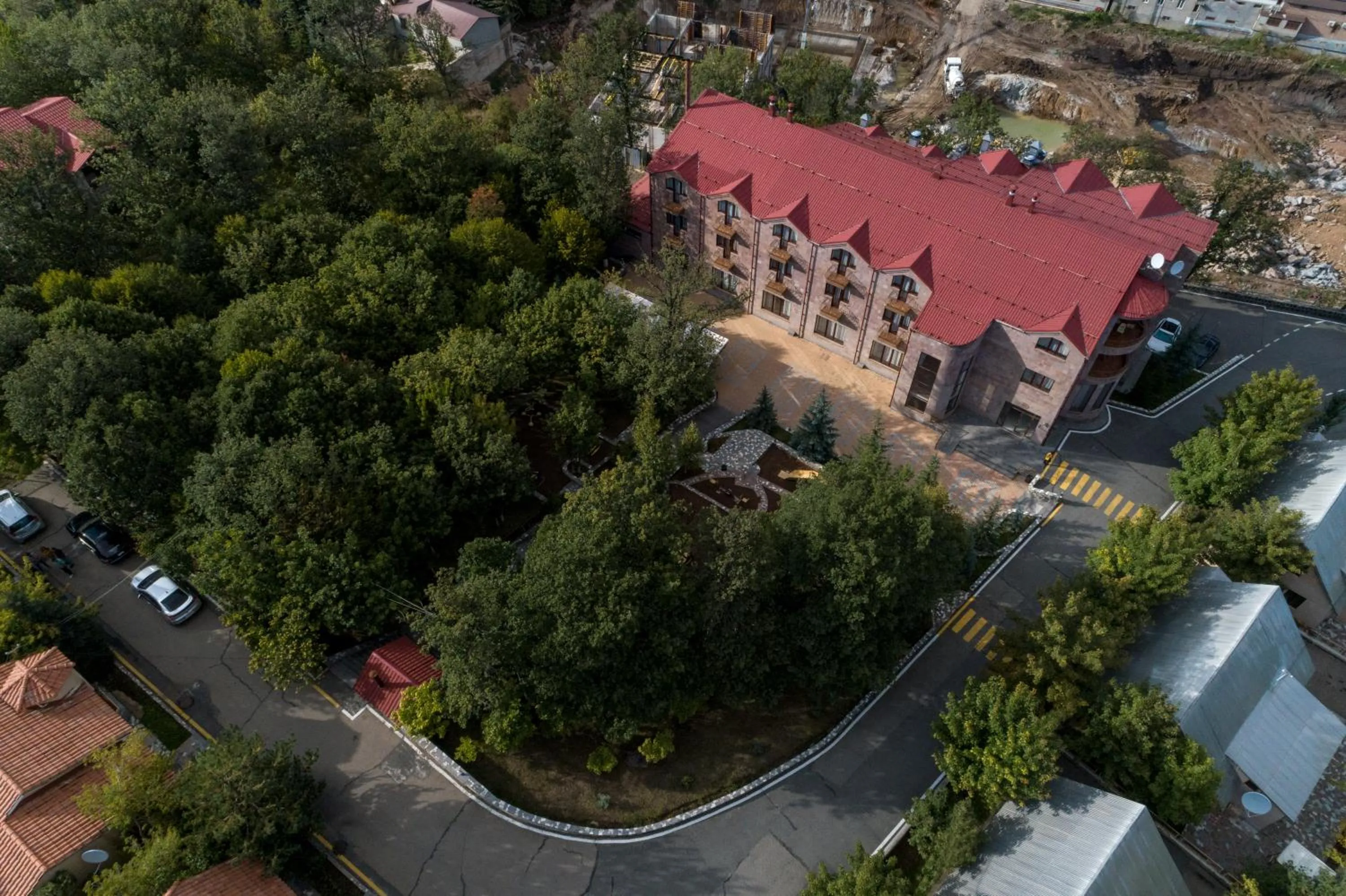 Bird's eye view in Alpina Resort by Stellar Hotels, Tsaghkadzor