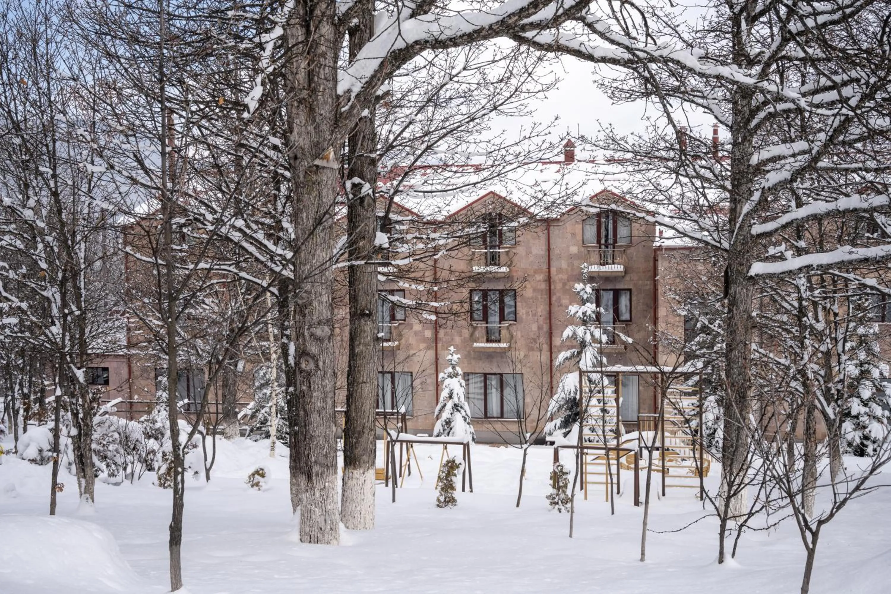 Property building in Alpina Resort by Stellar Hotels, Tsaghkadzor