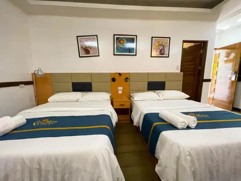 Bed in Casa Marco Suites Puerto Galera powered by Cocotel Bed in Casa Marco Suites Puerto Galera powered by Cocotel