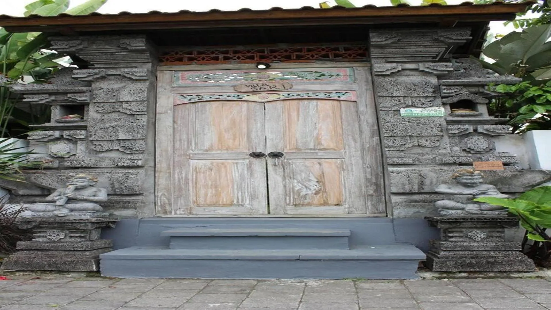 Facade/entrance in Belvilla Nirvana Near Monkey Forest