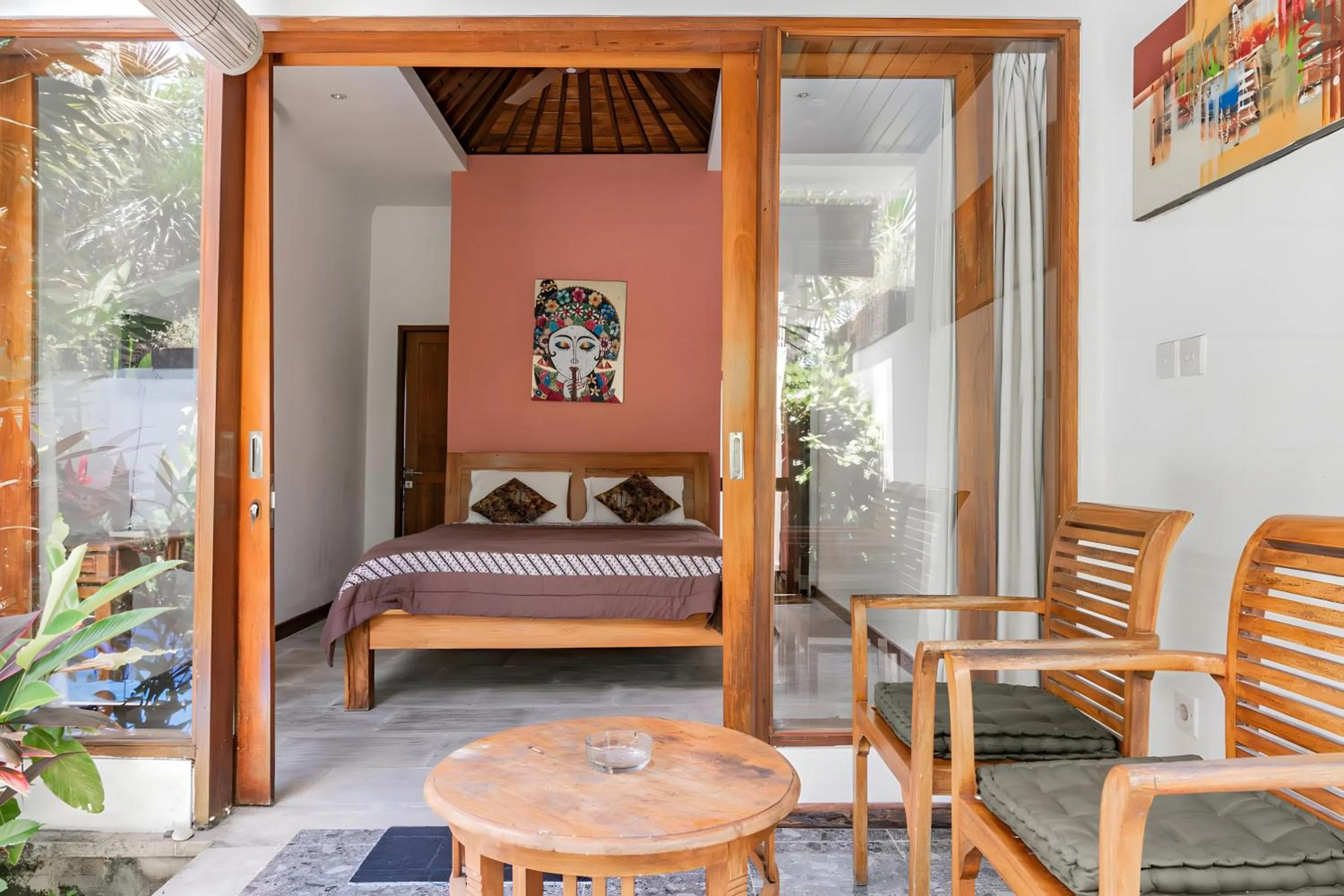 Bedroom, Bed in Belvilla Nirvana Near Monkey ForestNearCampuhan Ridge Walk