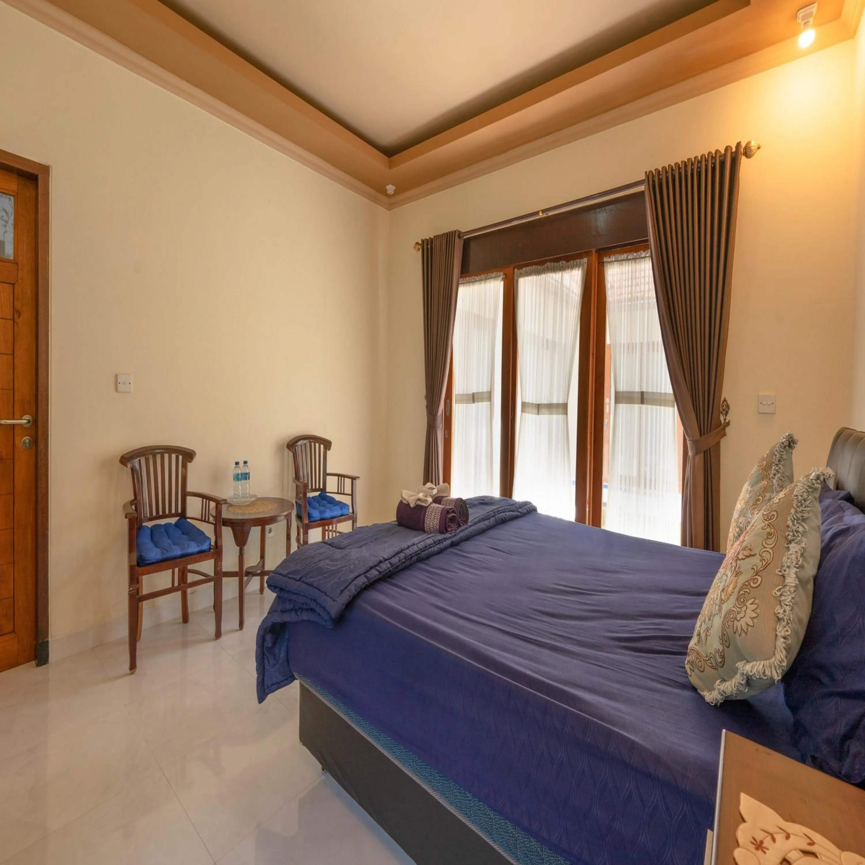 Bedroom, Bed in Calm Haven Villa with Amabela Garden Lovina Beach