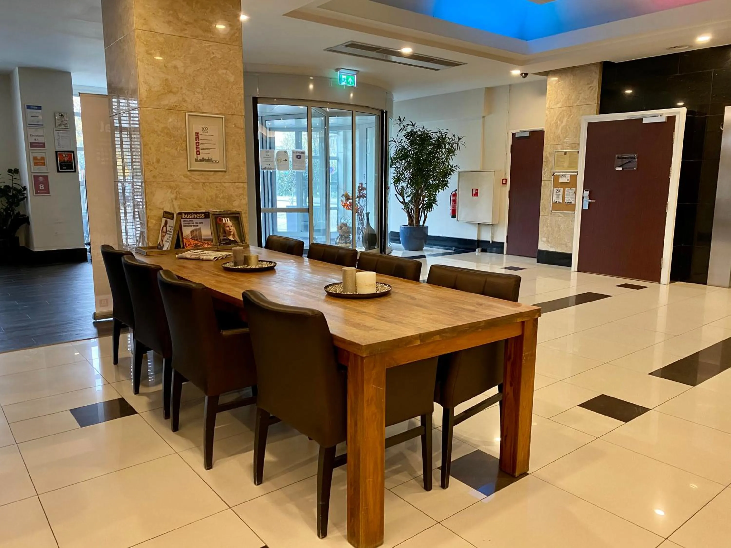 Lobby or reception in XO Hotels Blue Tower