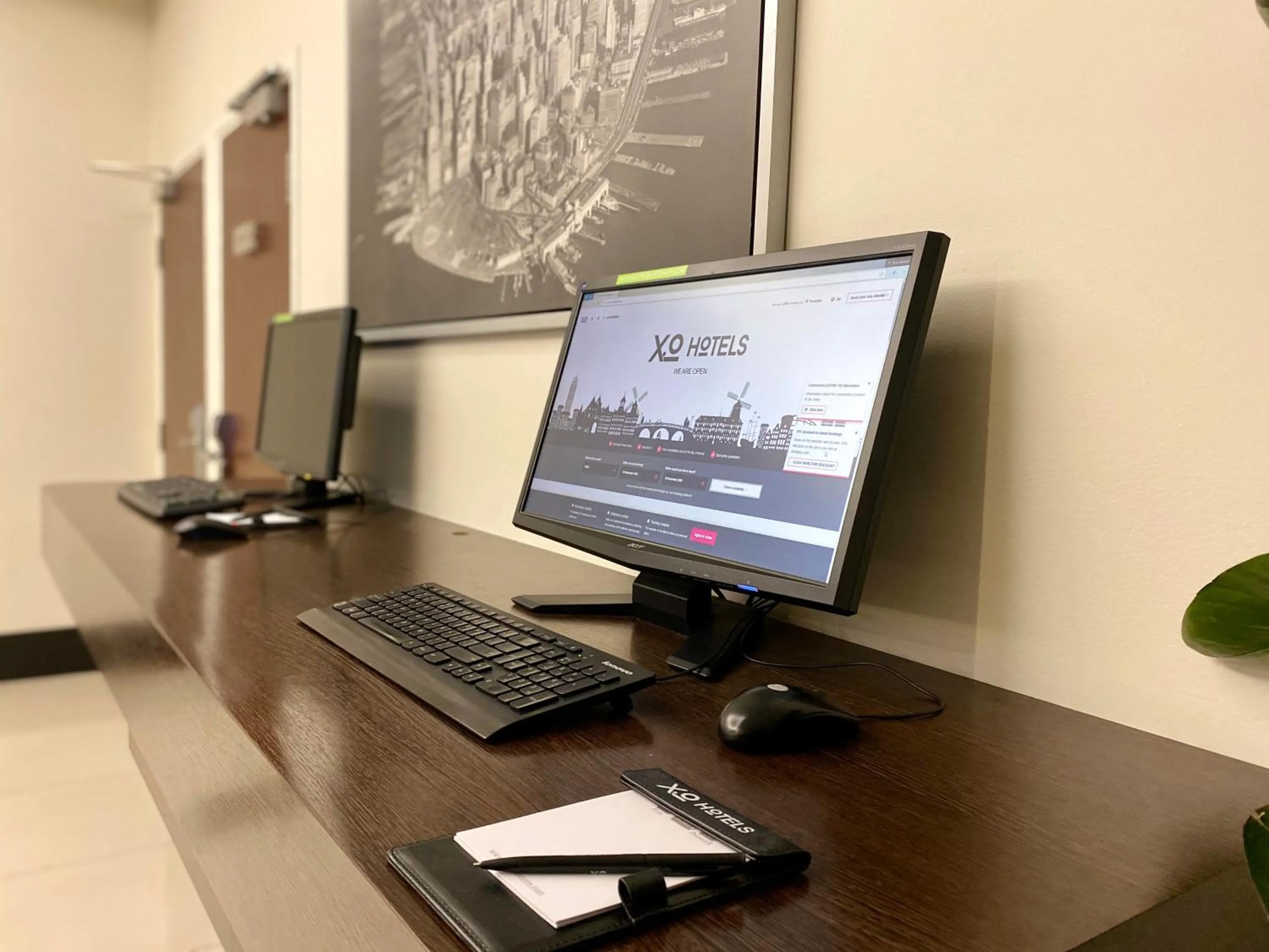 Lobby or reception in XO Hotels Blue Tower