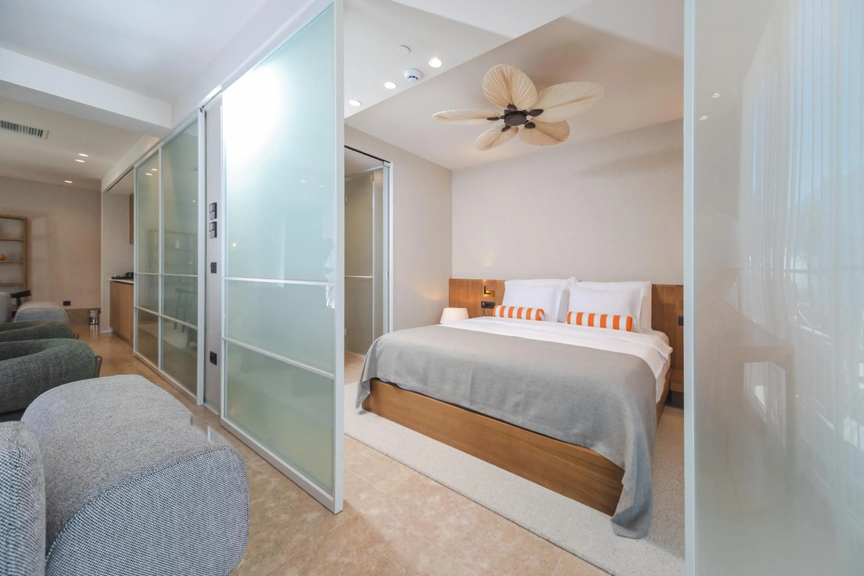 Bed in Infinity Hotel & More