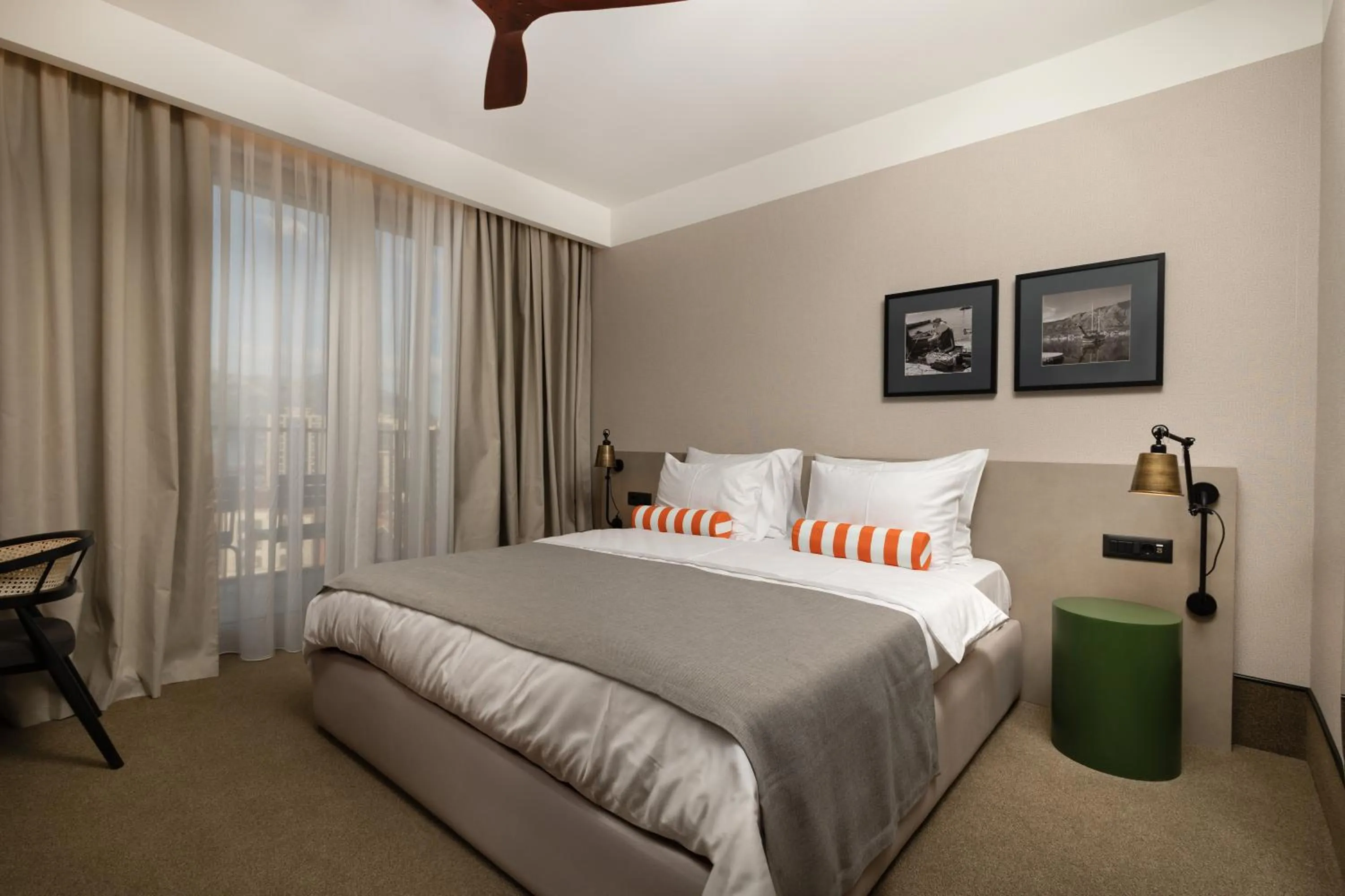 Bedroom, Bed in Infinity Hotel & More