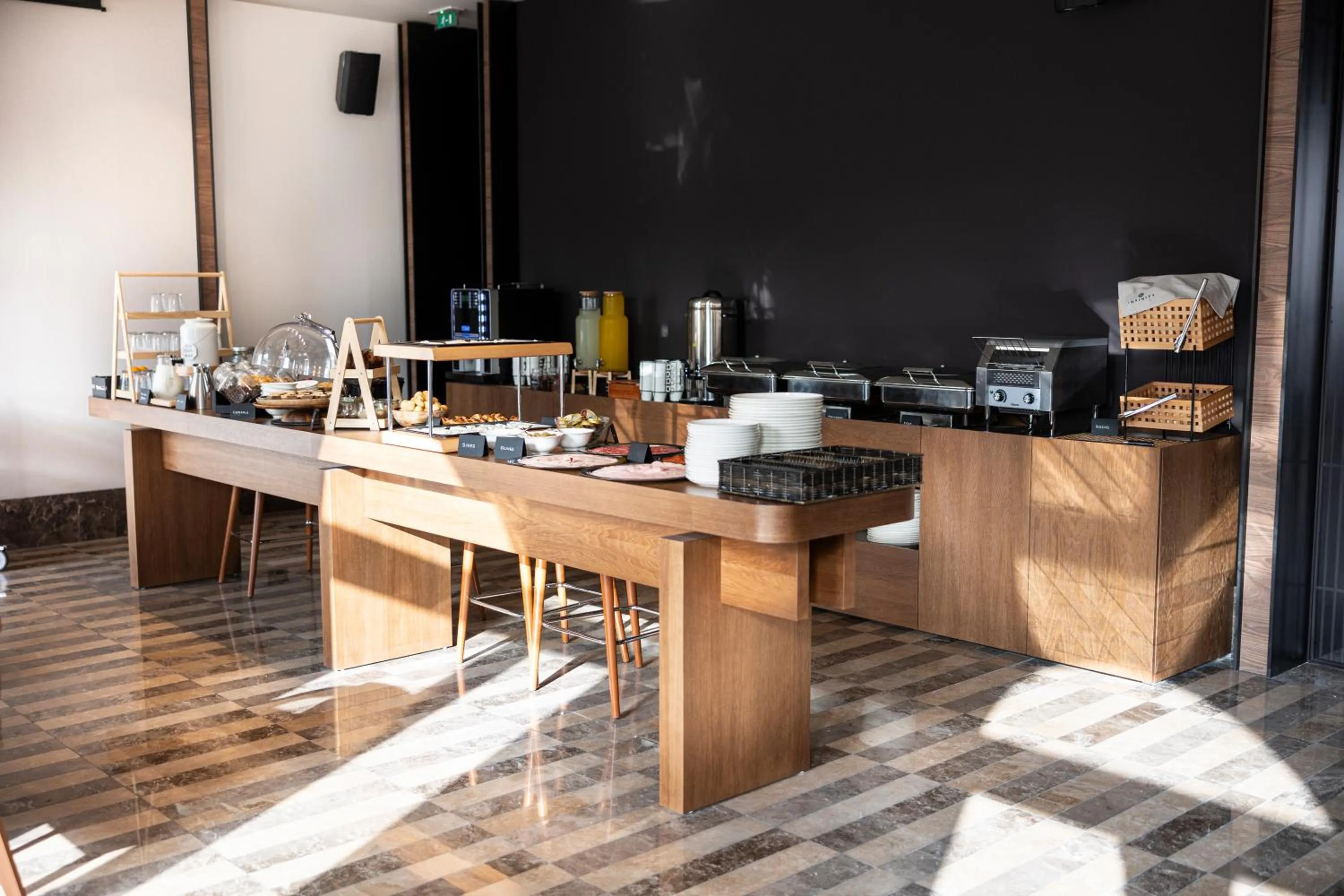 Buffet breakfast in Infinity Hotel & More