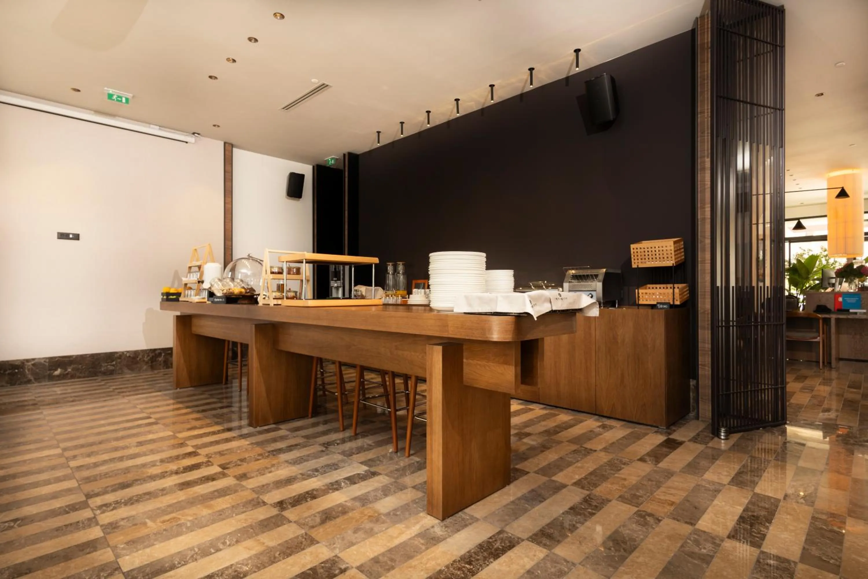 Buffet breakfast in Infinity Hotel & More