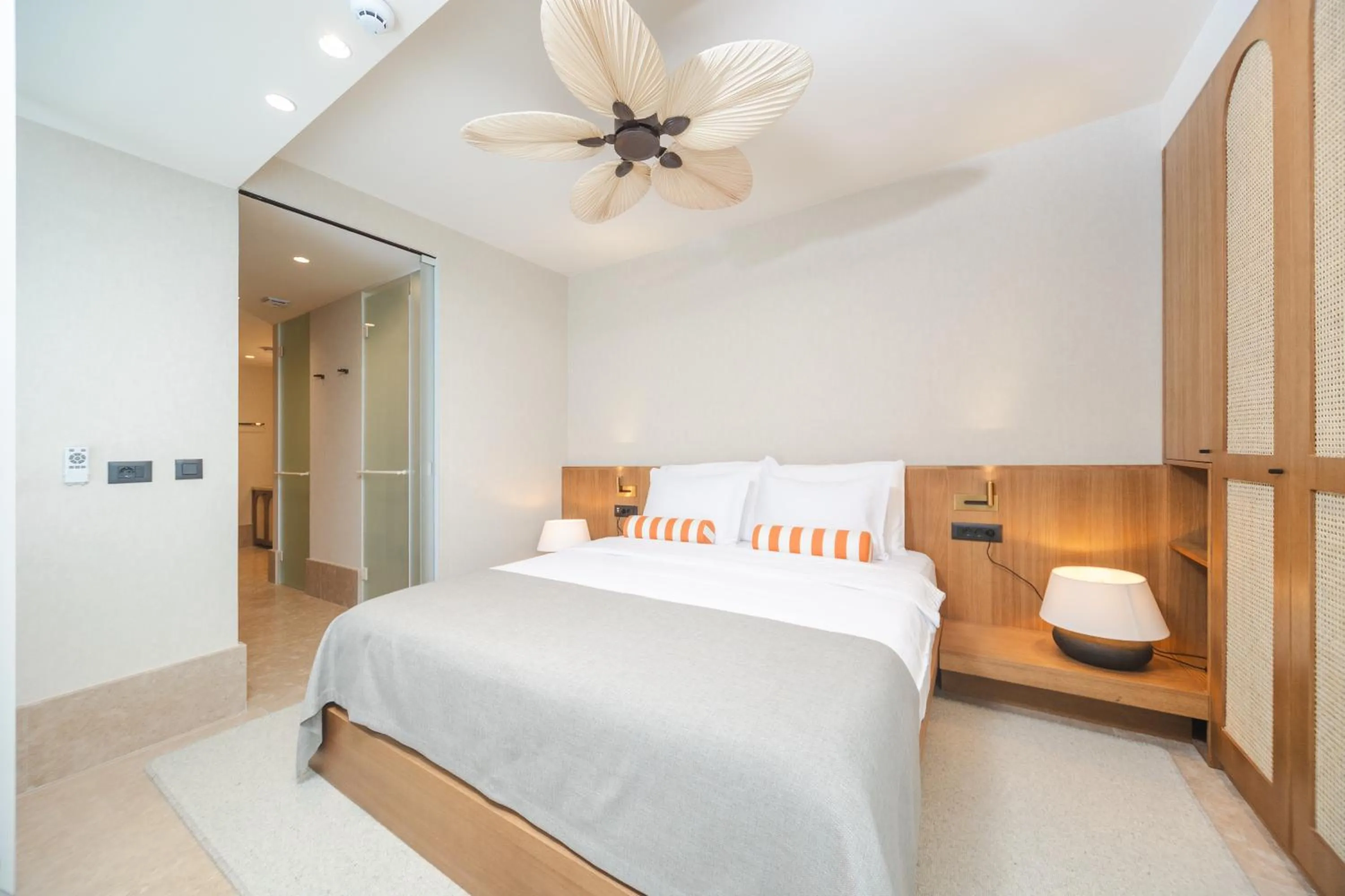 Bed in Infinity Hotel & More