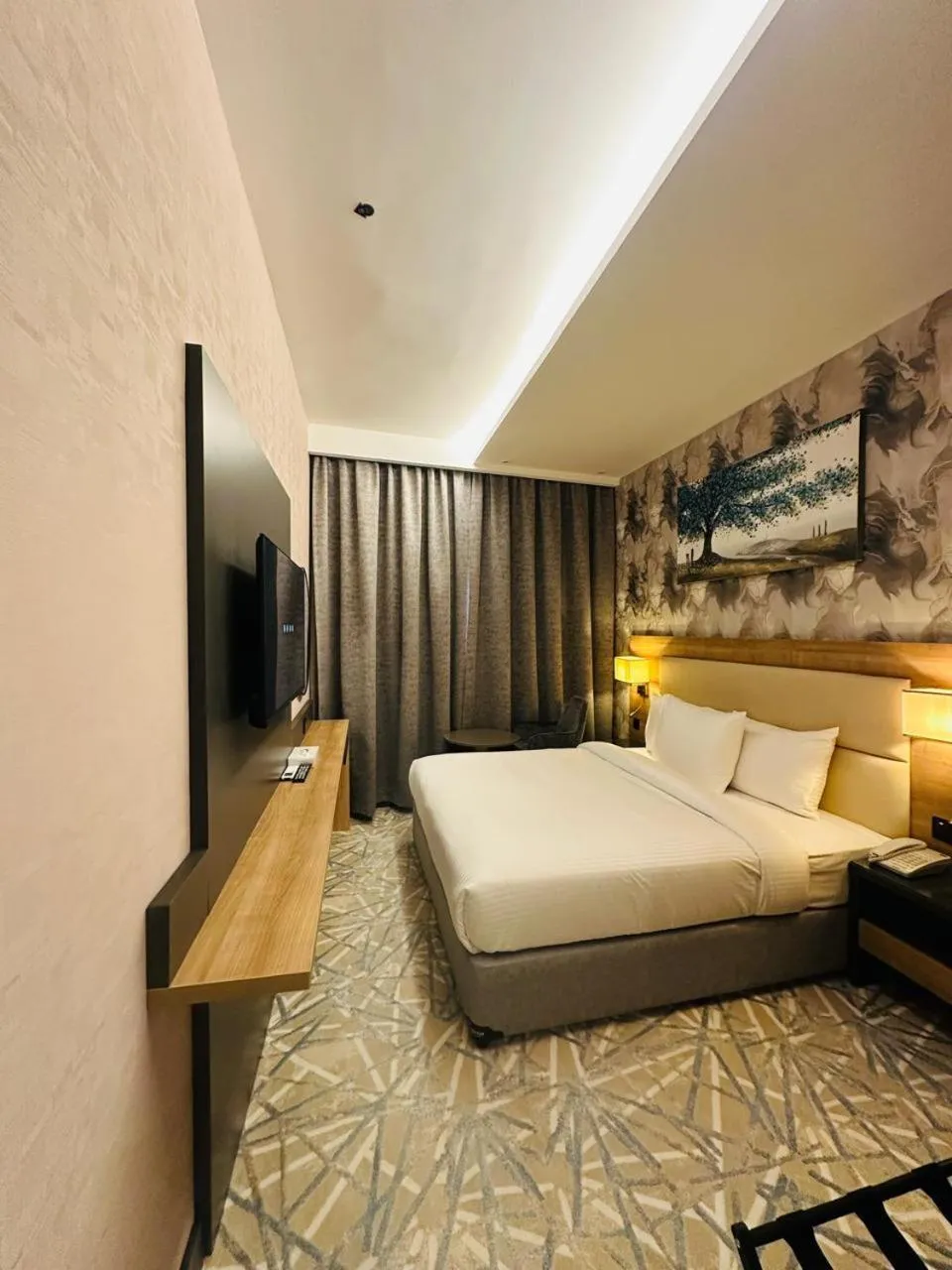 Bedroom, Bed in SKY PARK HOTEL