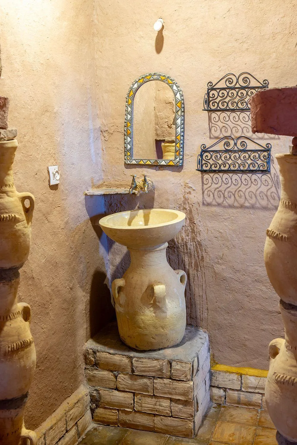 Bathroom in kasbah luna del sur
