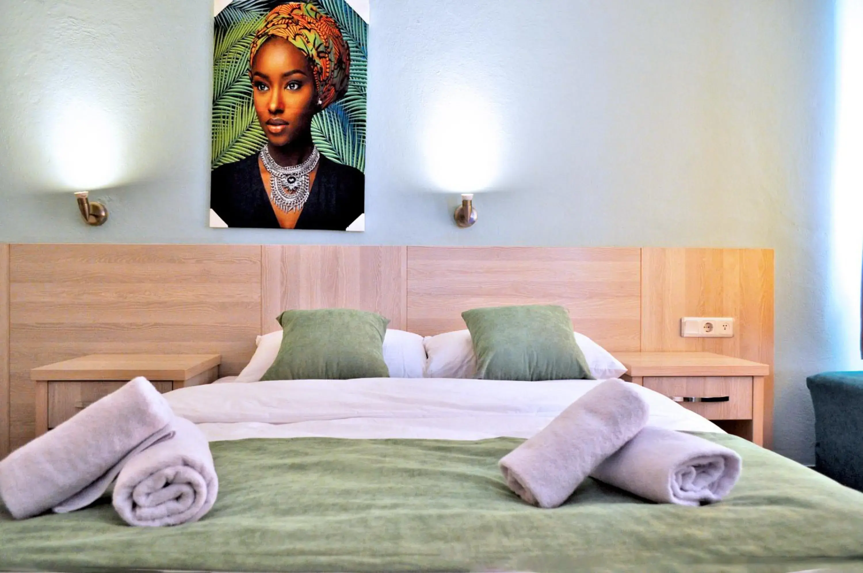 Bed in Native Hotel Bed in Native Hotel