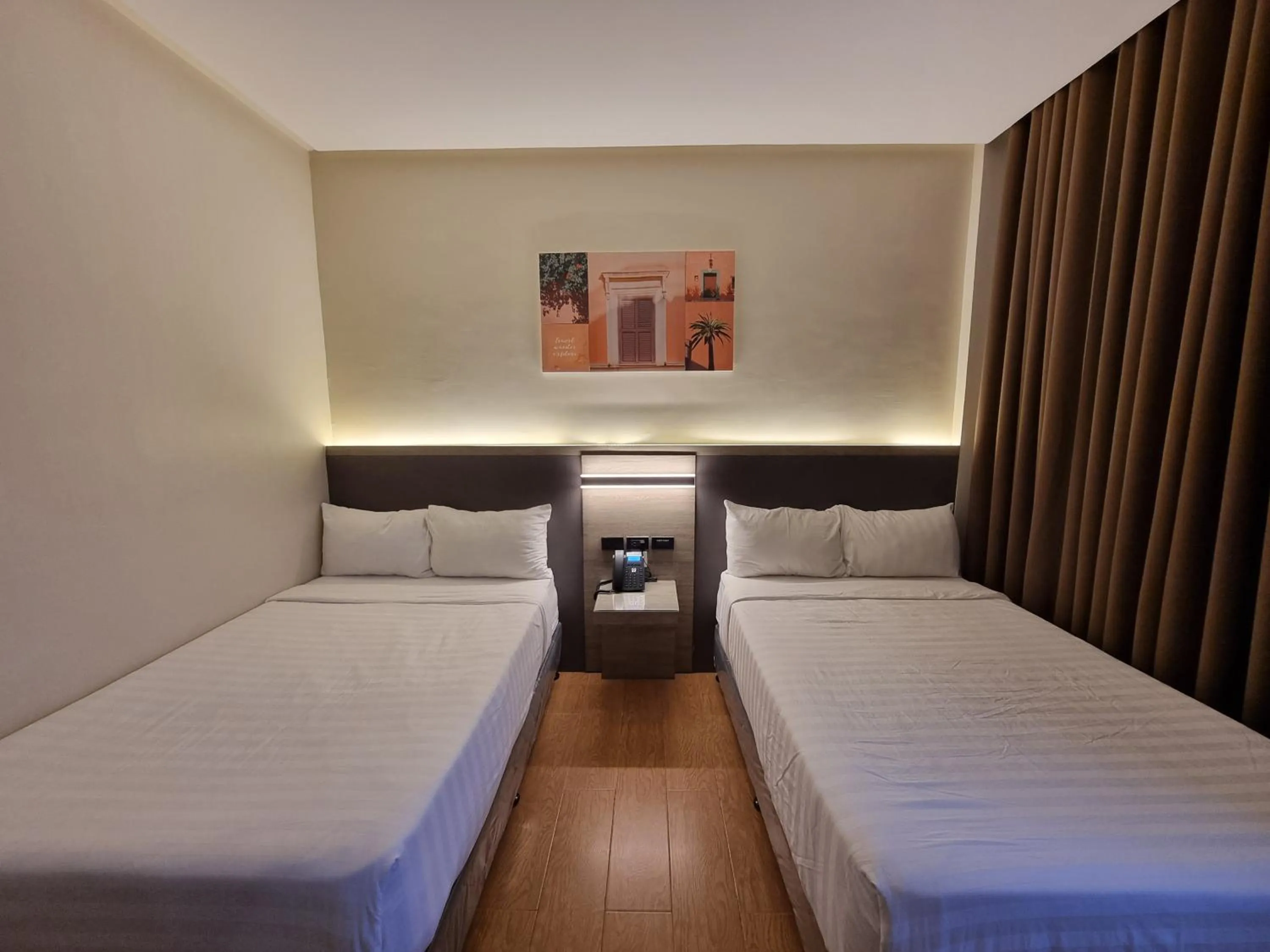 Bed in Altori Park Hotel