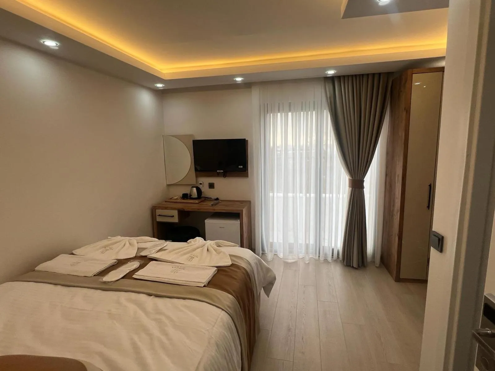 Bed in Ninova Boutique Hotel