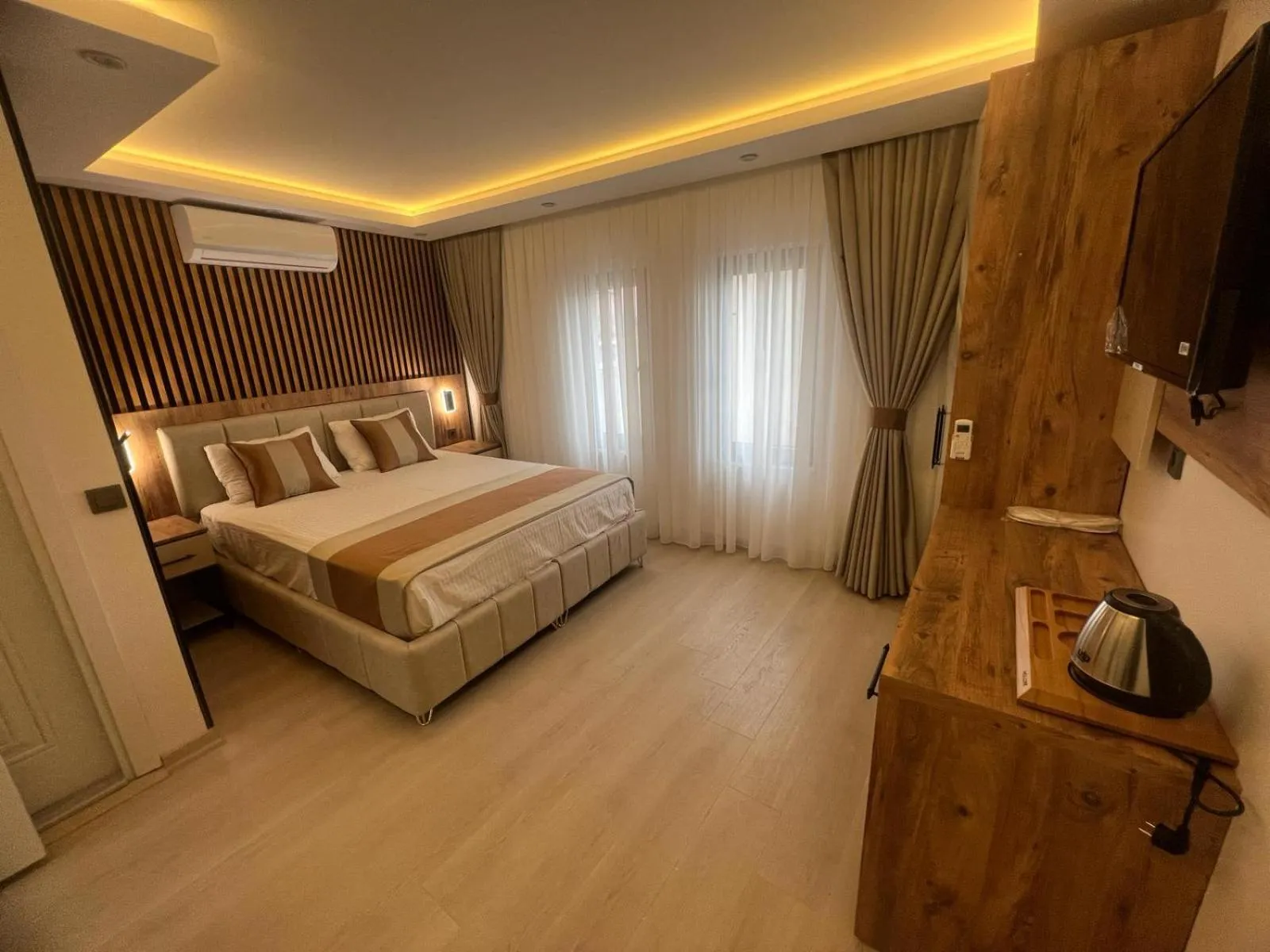 Bed in Ninova Boutique Hotel