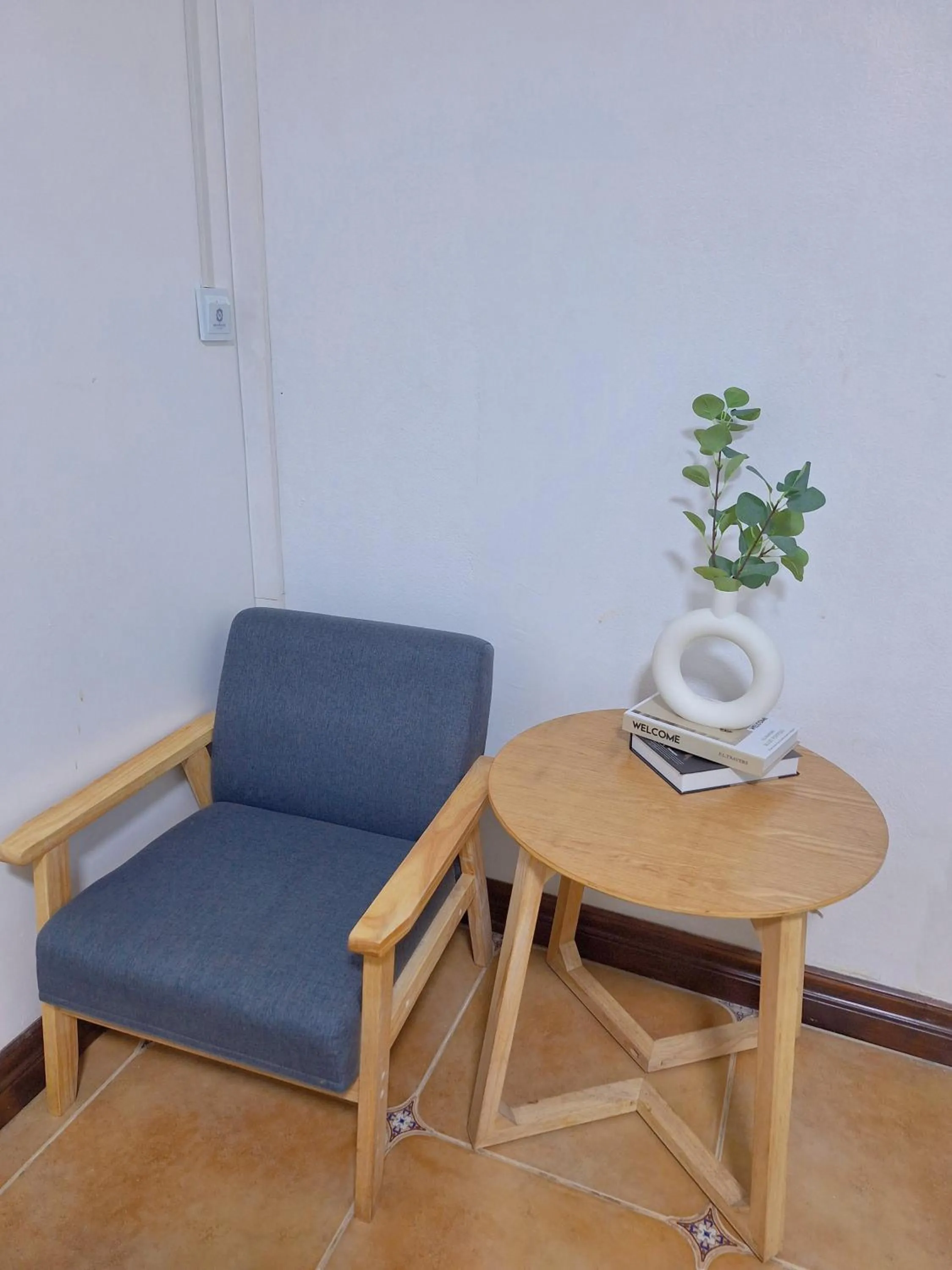 Seating area in Monsane villa