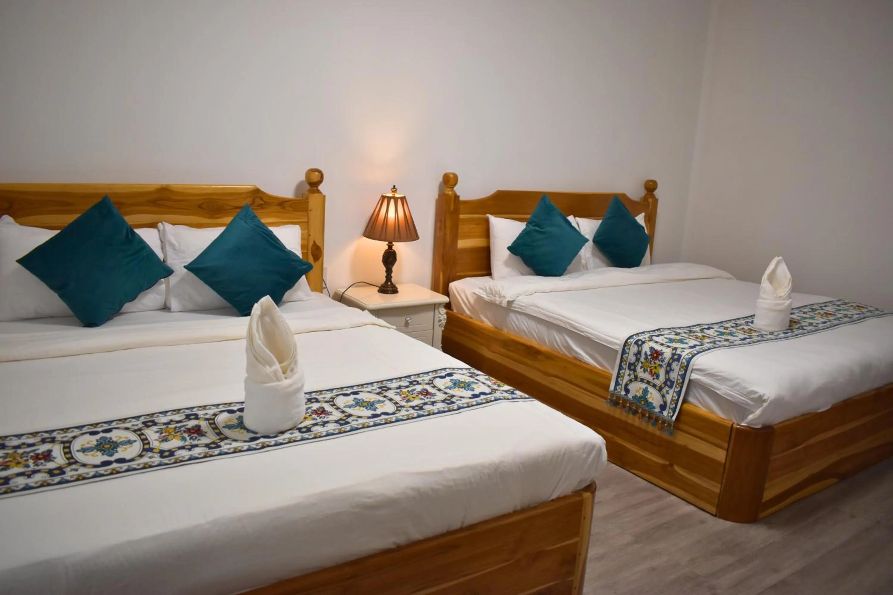 Bed in Monsane villa