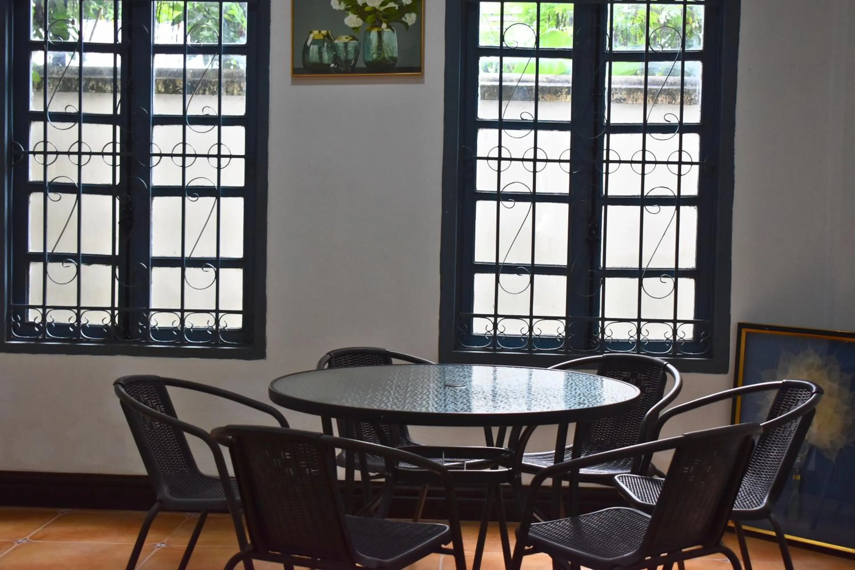 Living room in Monsane villa