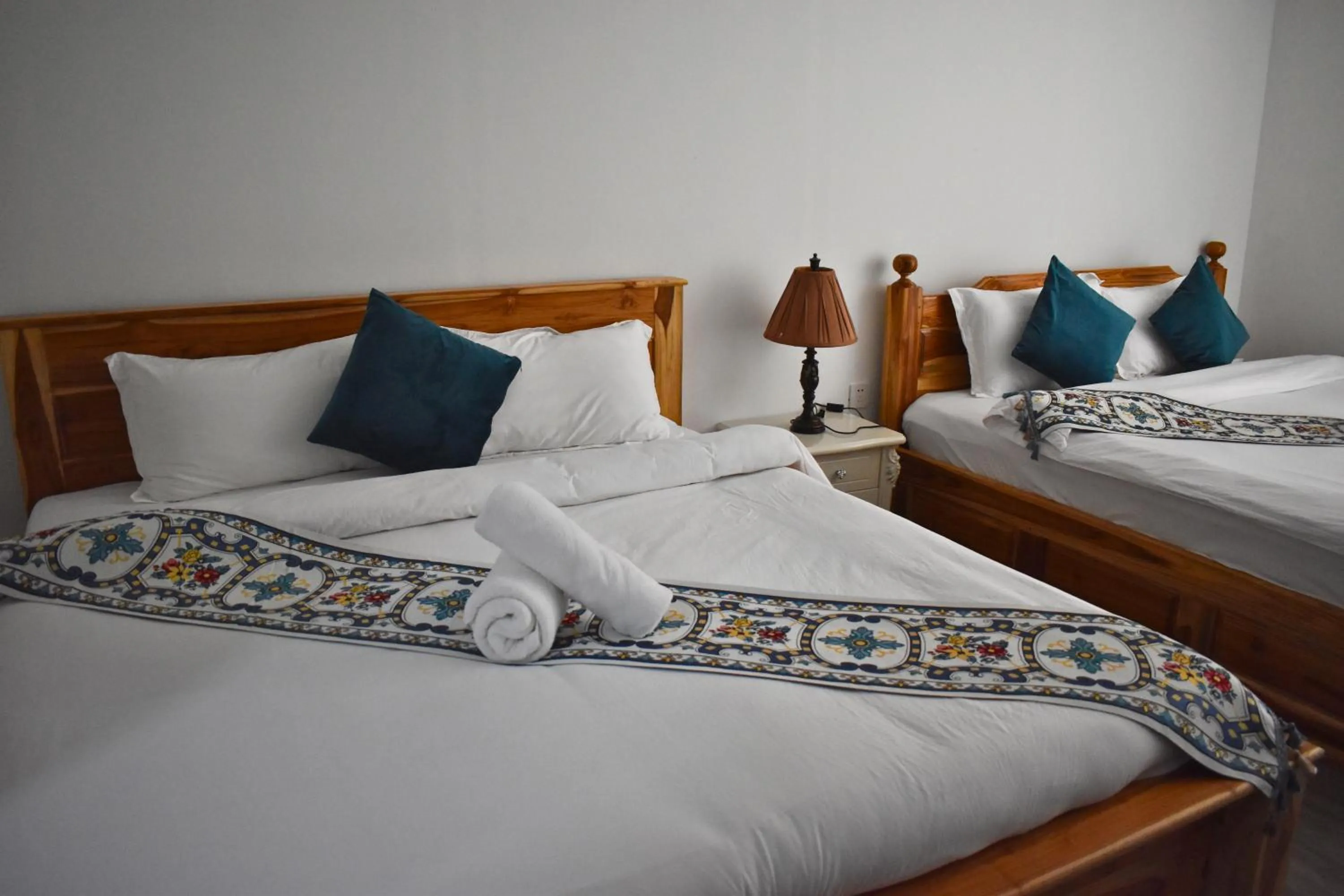 Bed in Monsane villa