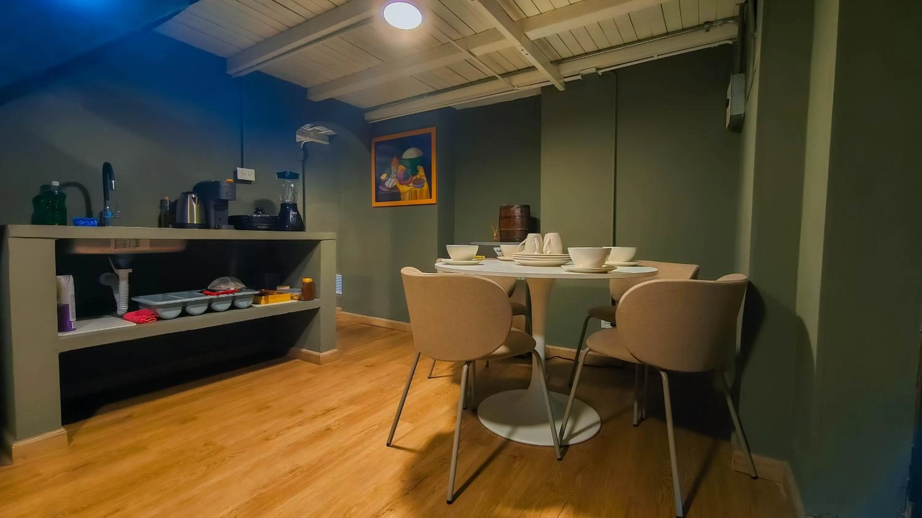Dining area in Hotel Quinta Bolivar