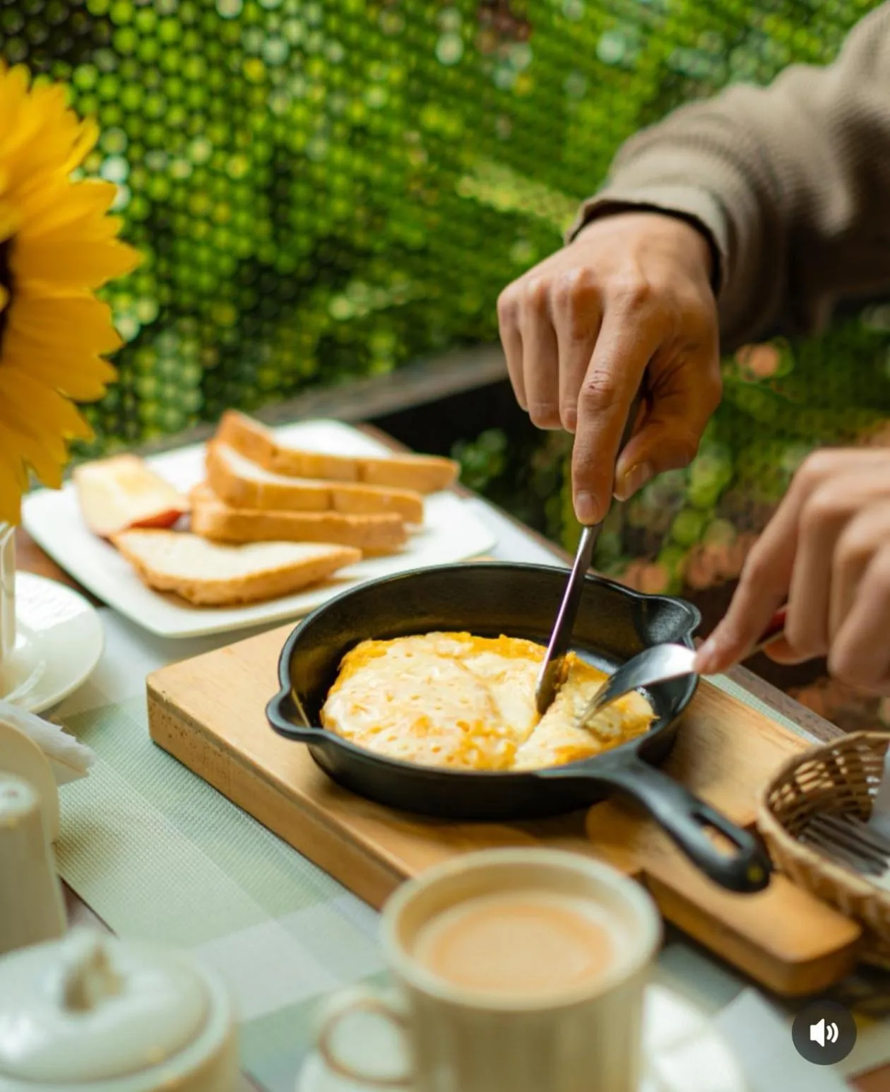 Breakfast in Hotel Quinta Bolivar