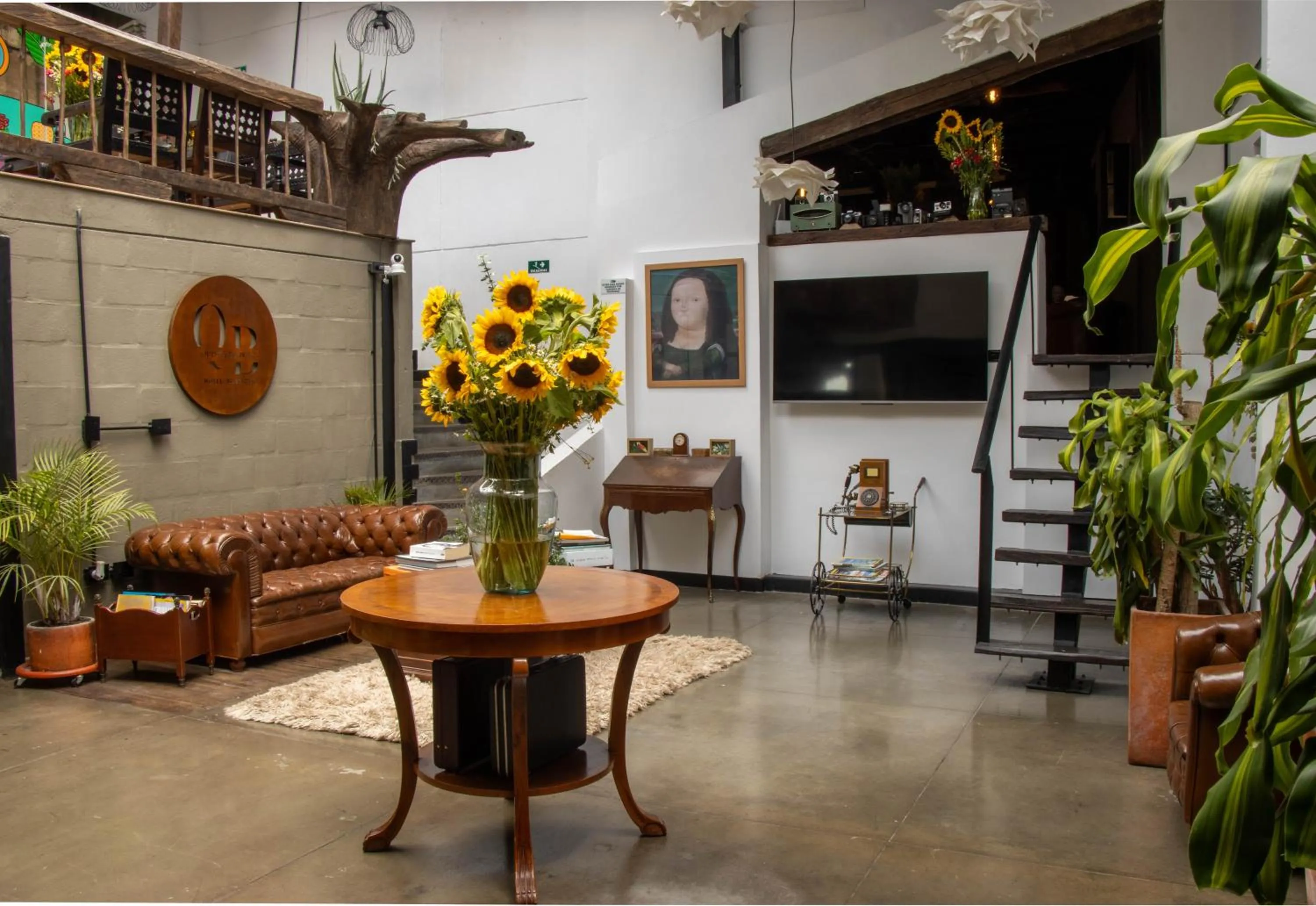 Property building in Hotel Quinta Bolivar