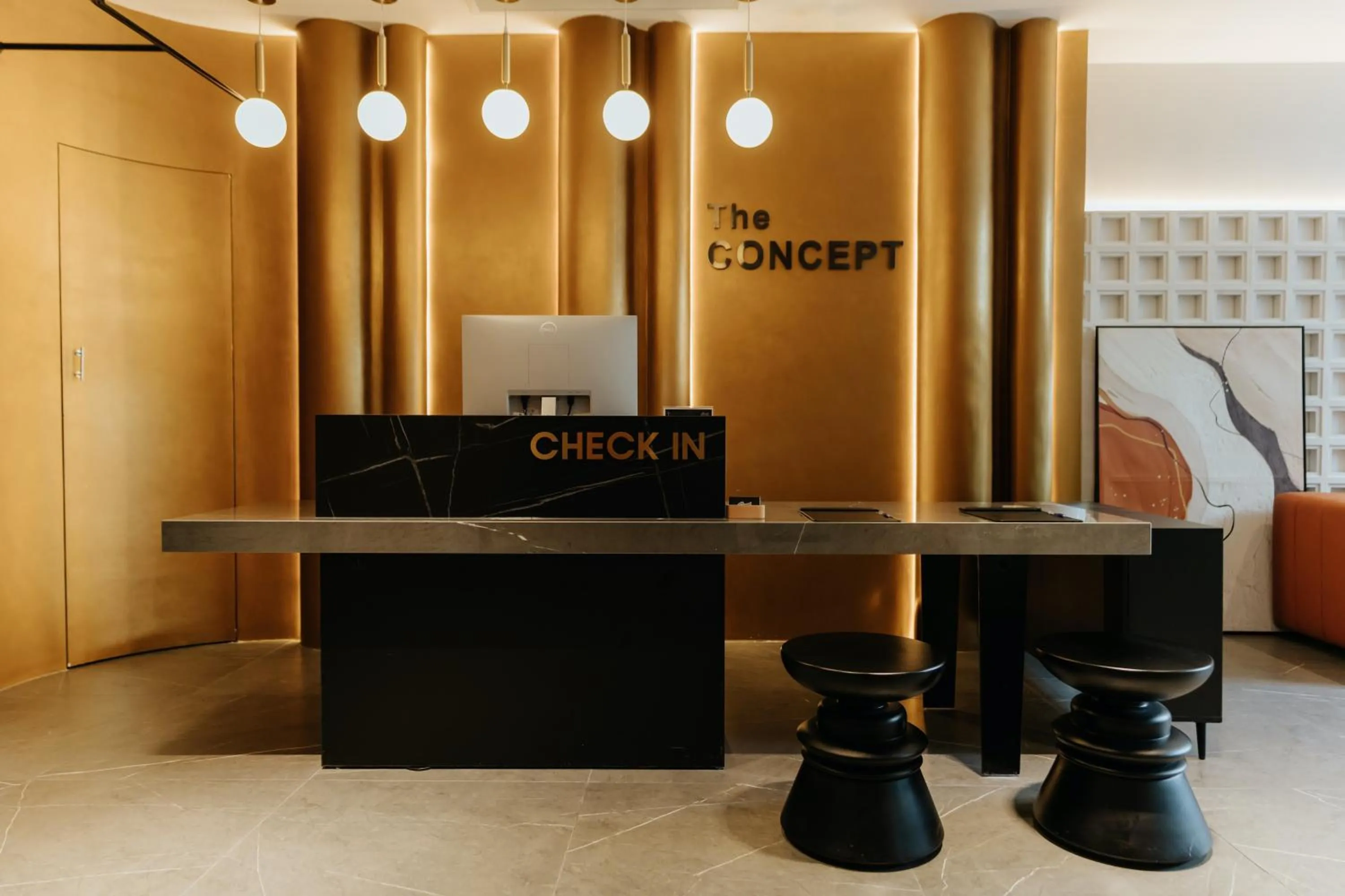 Lobby or reception in The Concept Hotel HCMC - City Center