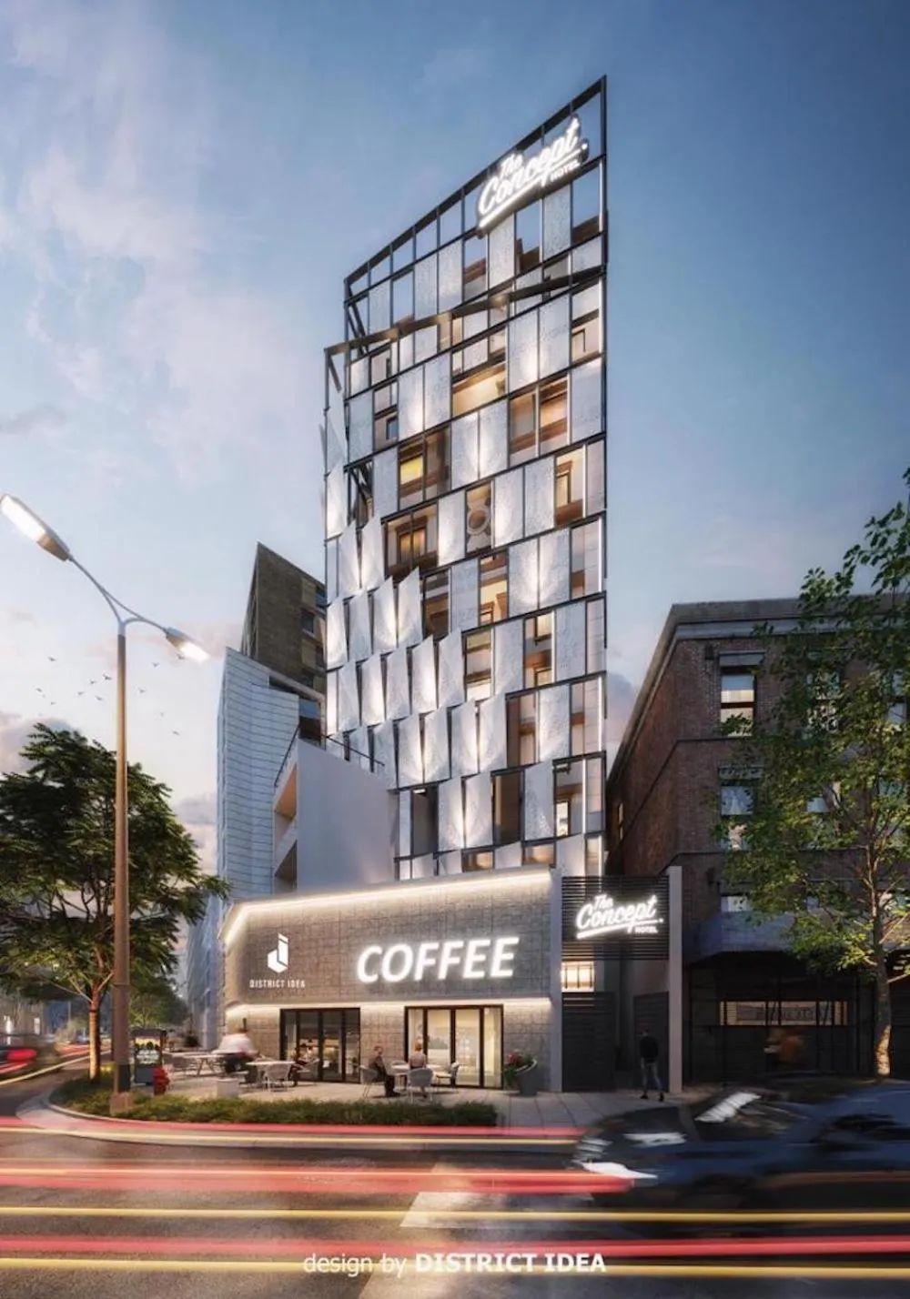 Property building in The Concept Hotel HCMC - City Center