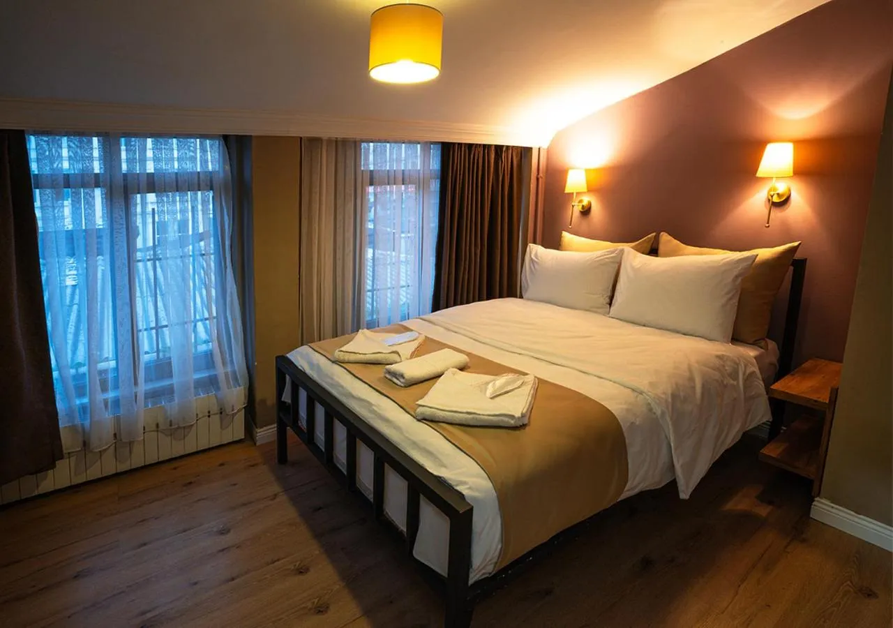 Bed in THE BEYBÛN HOTEL İstiklal Street Taksim