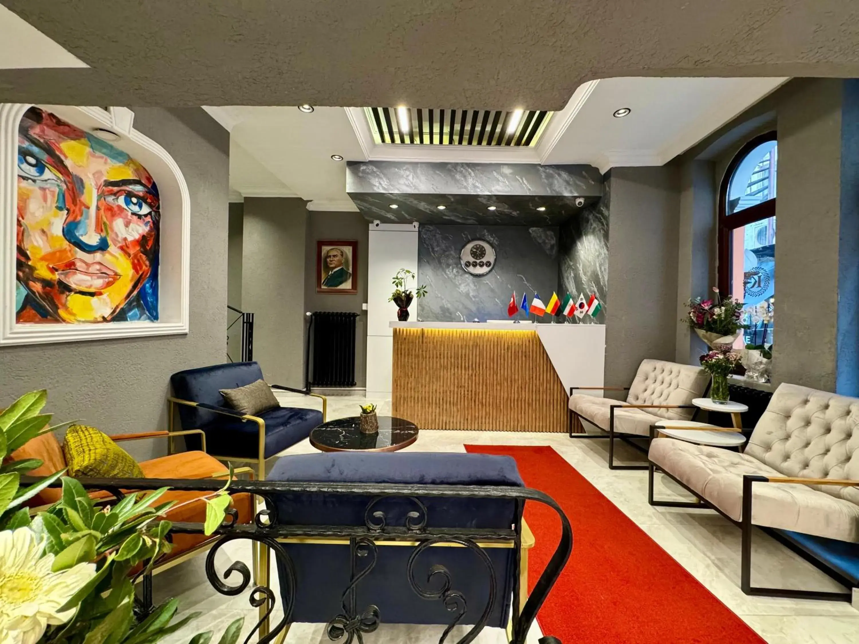 Living room in THE BEYBÛN HOTEL İstiklal Street Taksim Living room in THE BEYBÛN HOTEL İstiklal Street Taksim