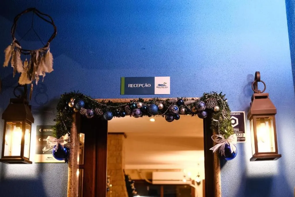 Lobby or reception in Pousada Paris Hostelli