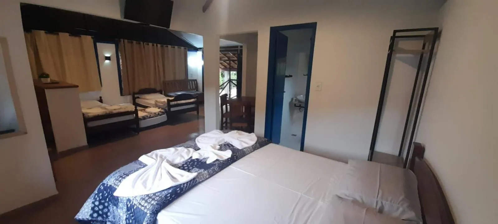 Bed in Pousada Paris Hostelli