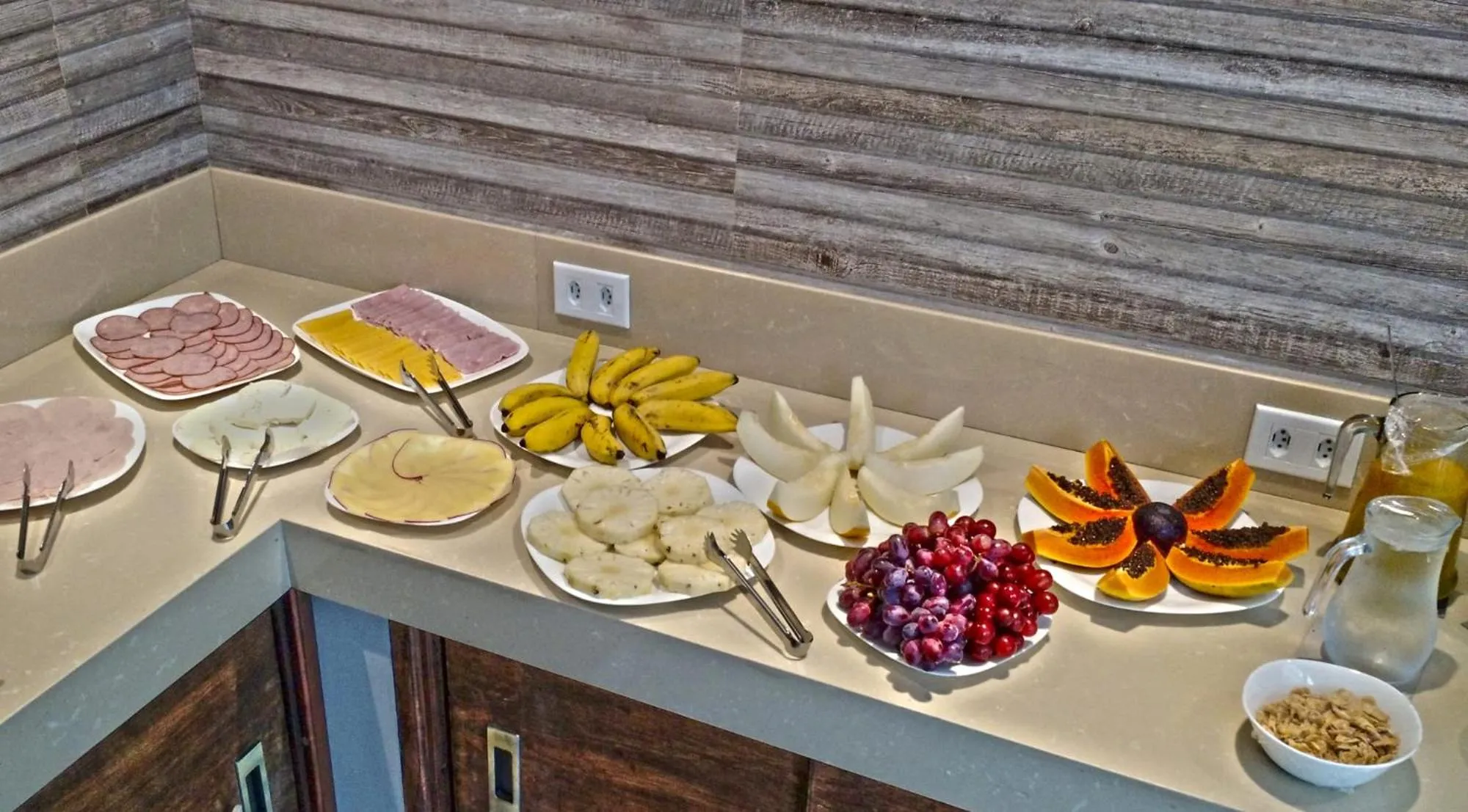 Breakfast in Pousada Paris Hostelli