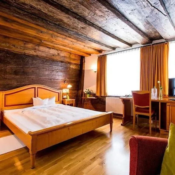 Photo of the whole room, Bed in Boutique- und Businesshotel Herrenküferei