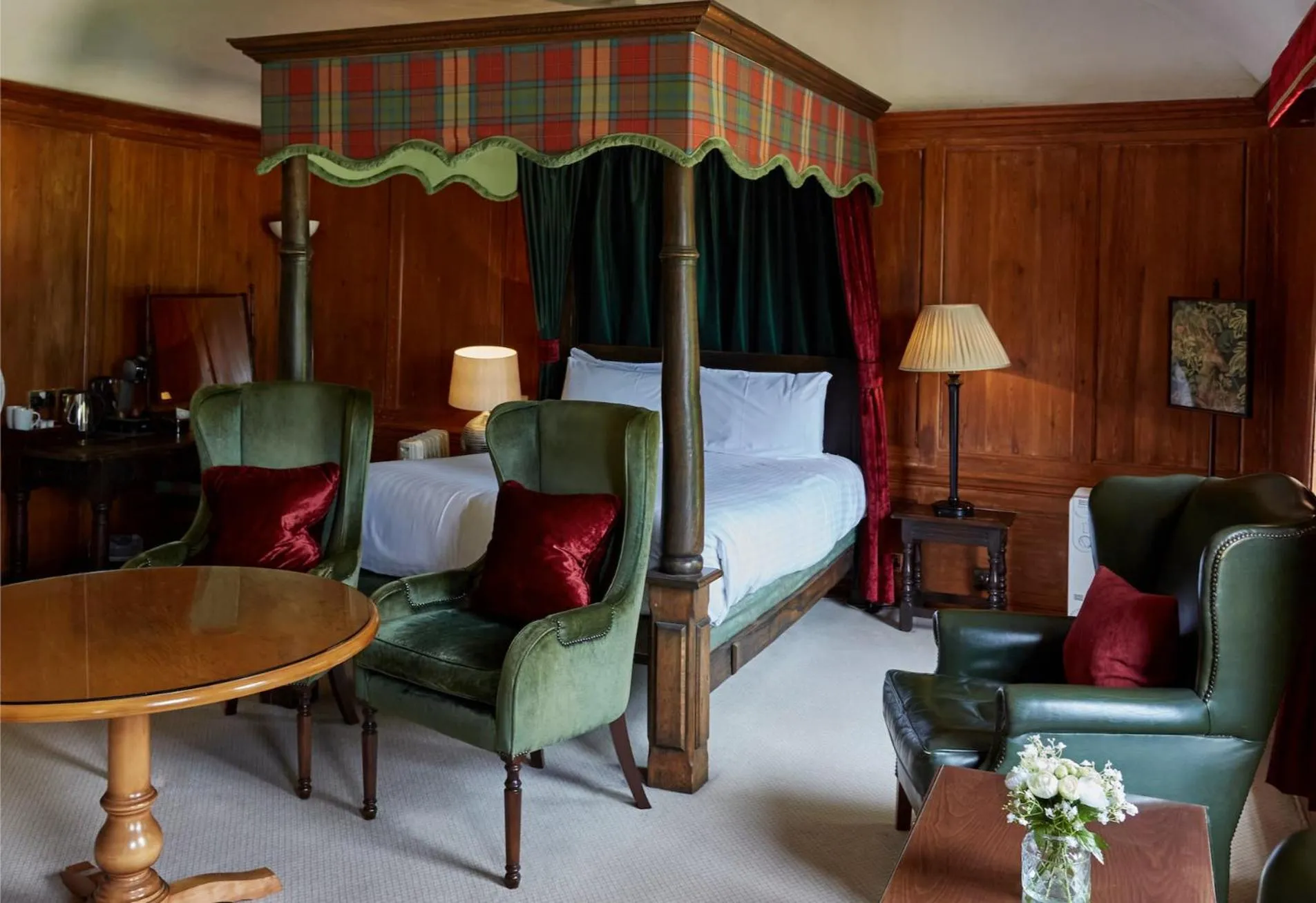 Bedroom in Flitwick Manor Hotel