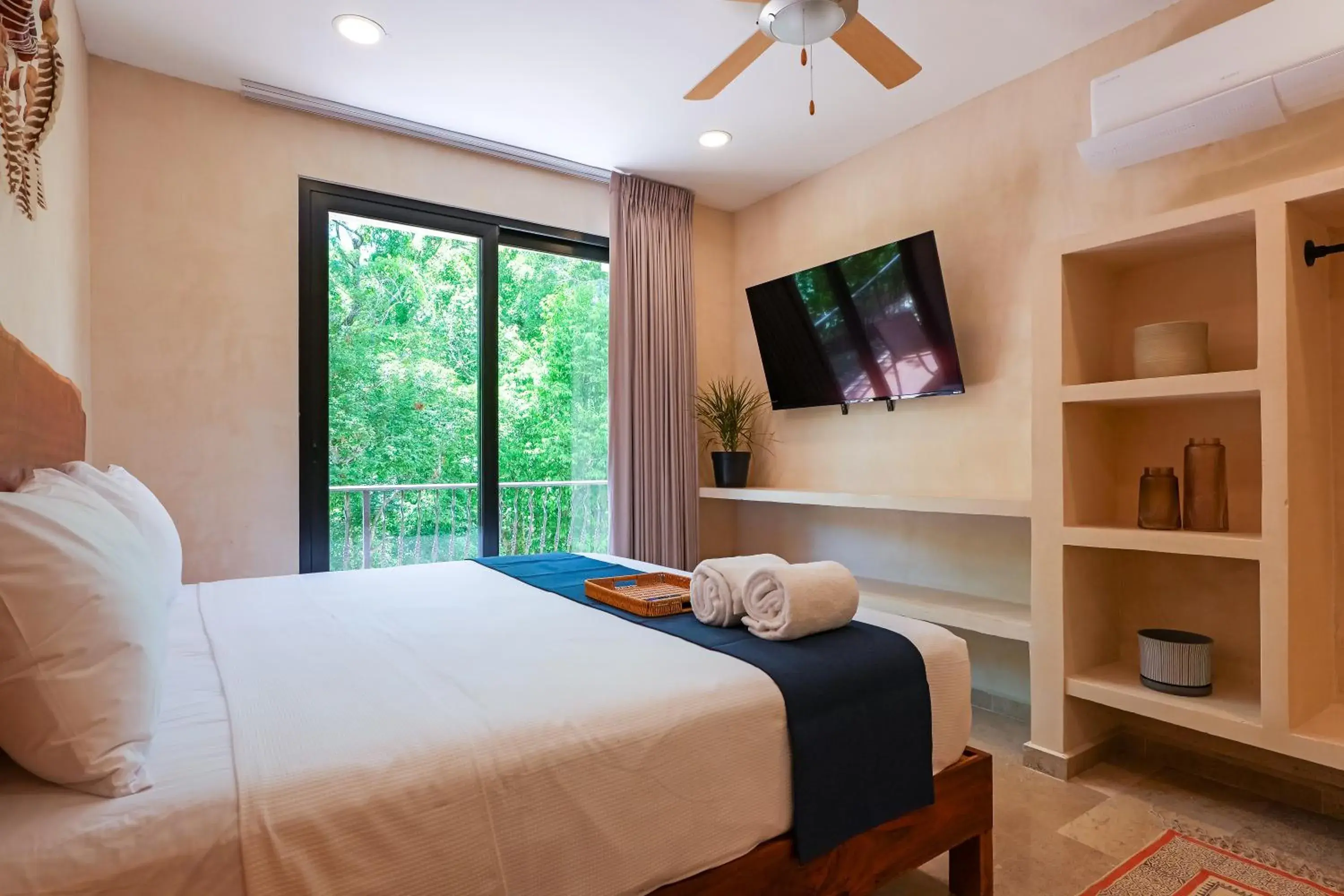 Bed in Calea Tulum Boutique Hotel Bed in Calea Tulum Boutique Hotel