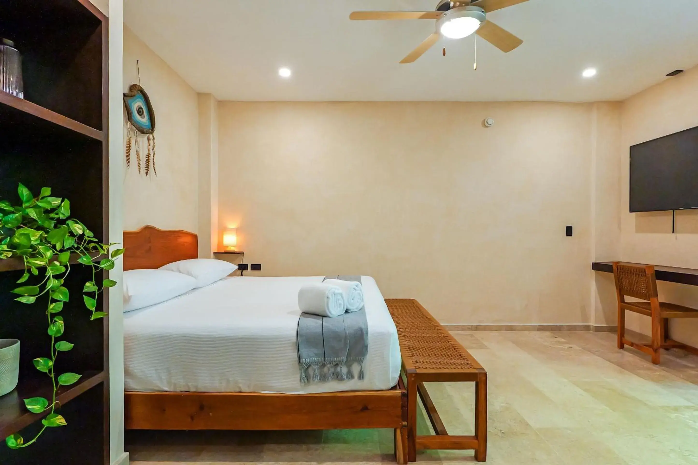 Bed in Calea Tulum Boutique Hotel Bed in Calea Tulum Boutique Hotel