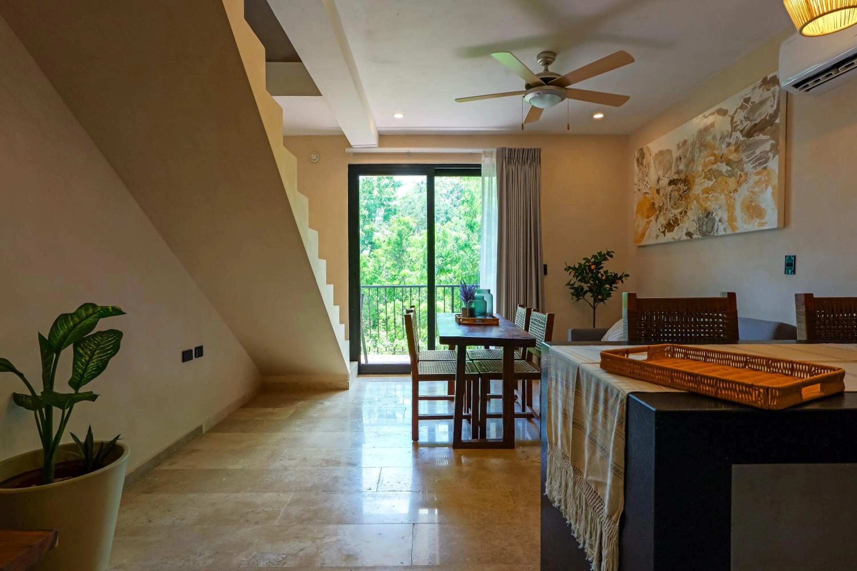 Living room in Calea Tulum Boutique Hotel
