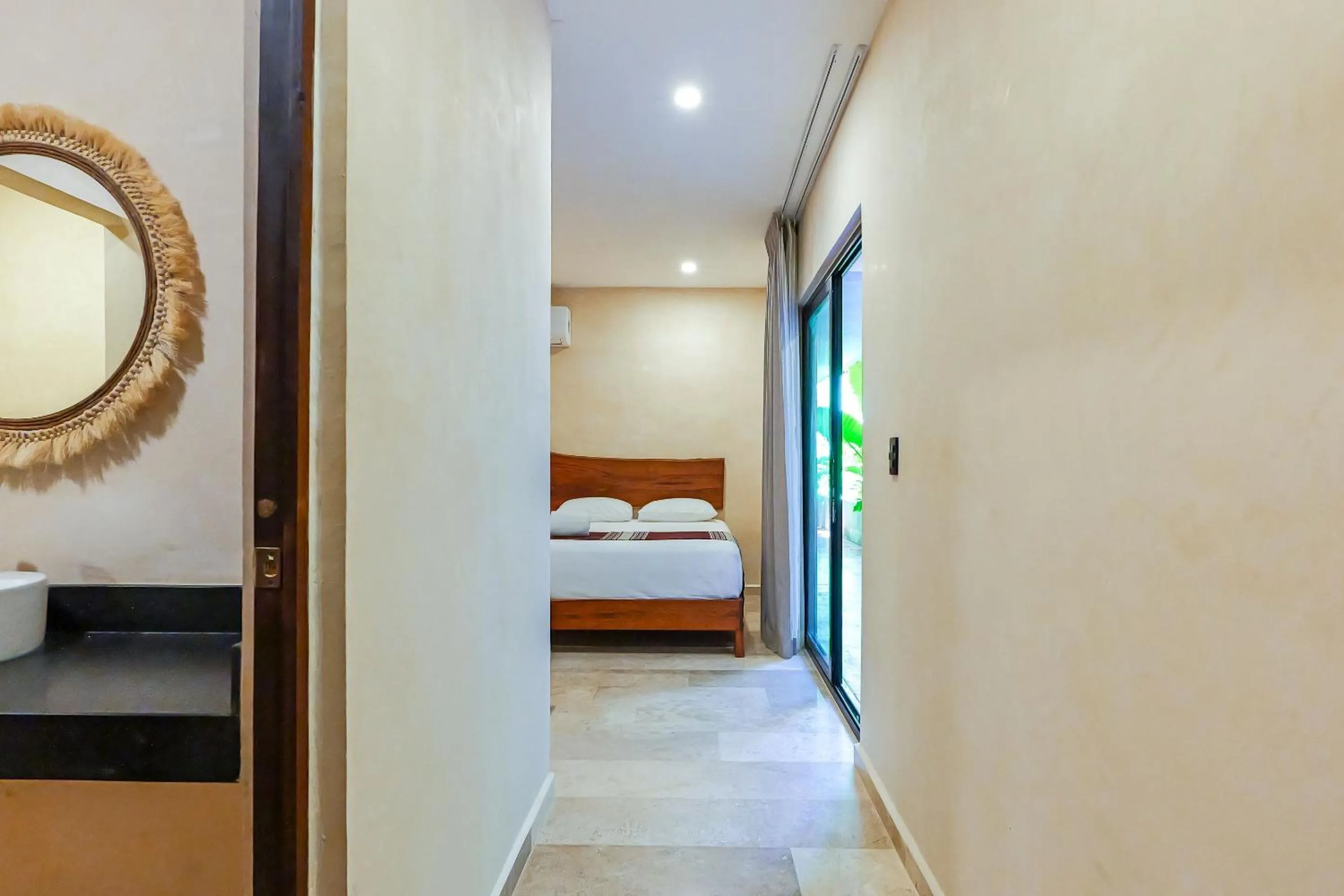 Garden view, Bed in Calea Tulum Boutique Hotel