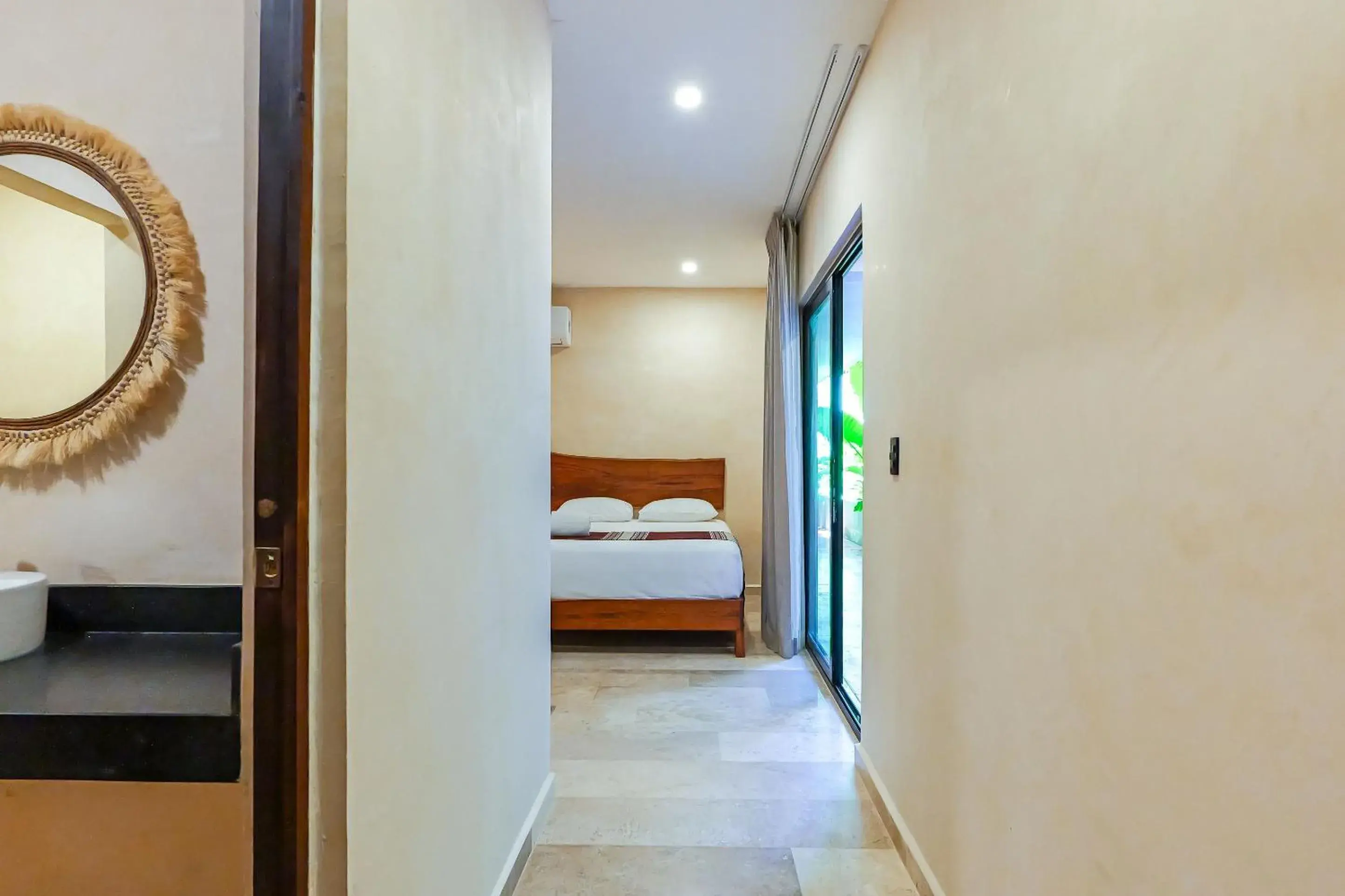 Garden view, Bed in Calea Tulum Boutique Hotel Garden view, Bed in Calea Tulum Boutique Hotel