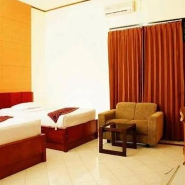 Bed in Mataram hotel