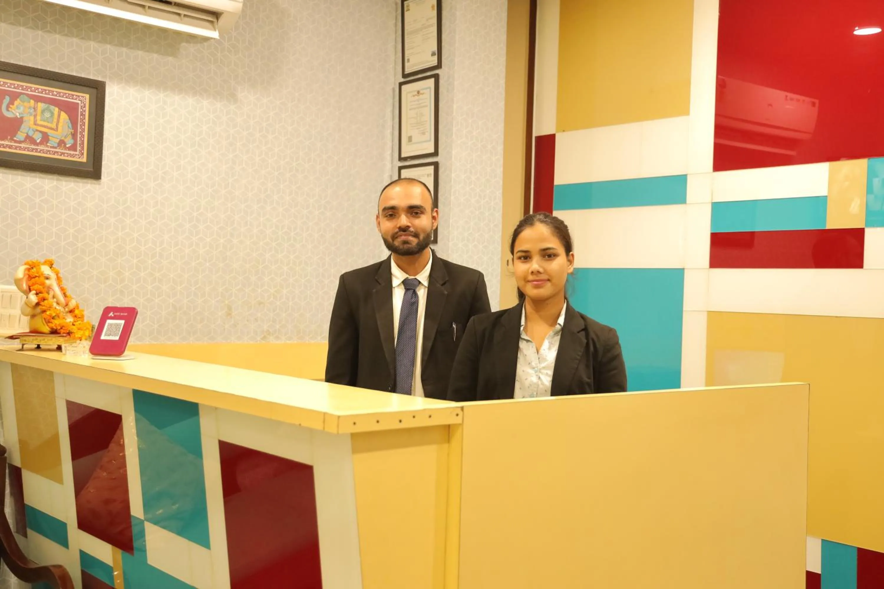 Staff in Hotel Nirvana Suites