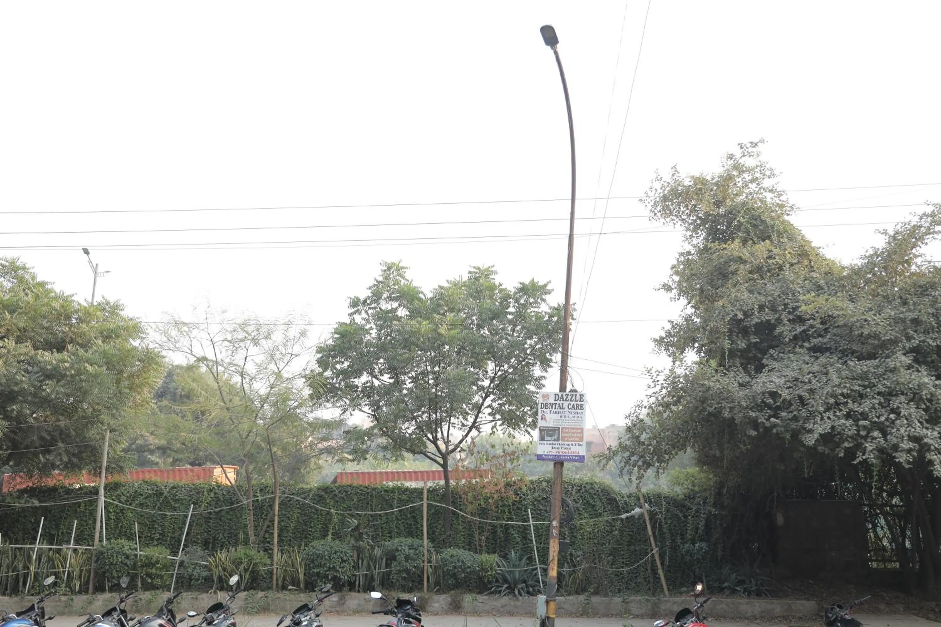 Street view in Hotel Nirvana Suites