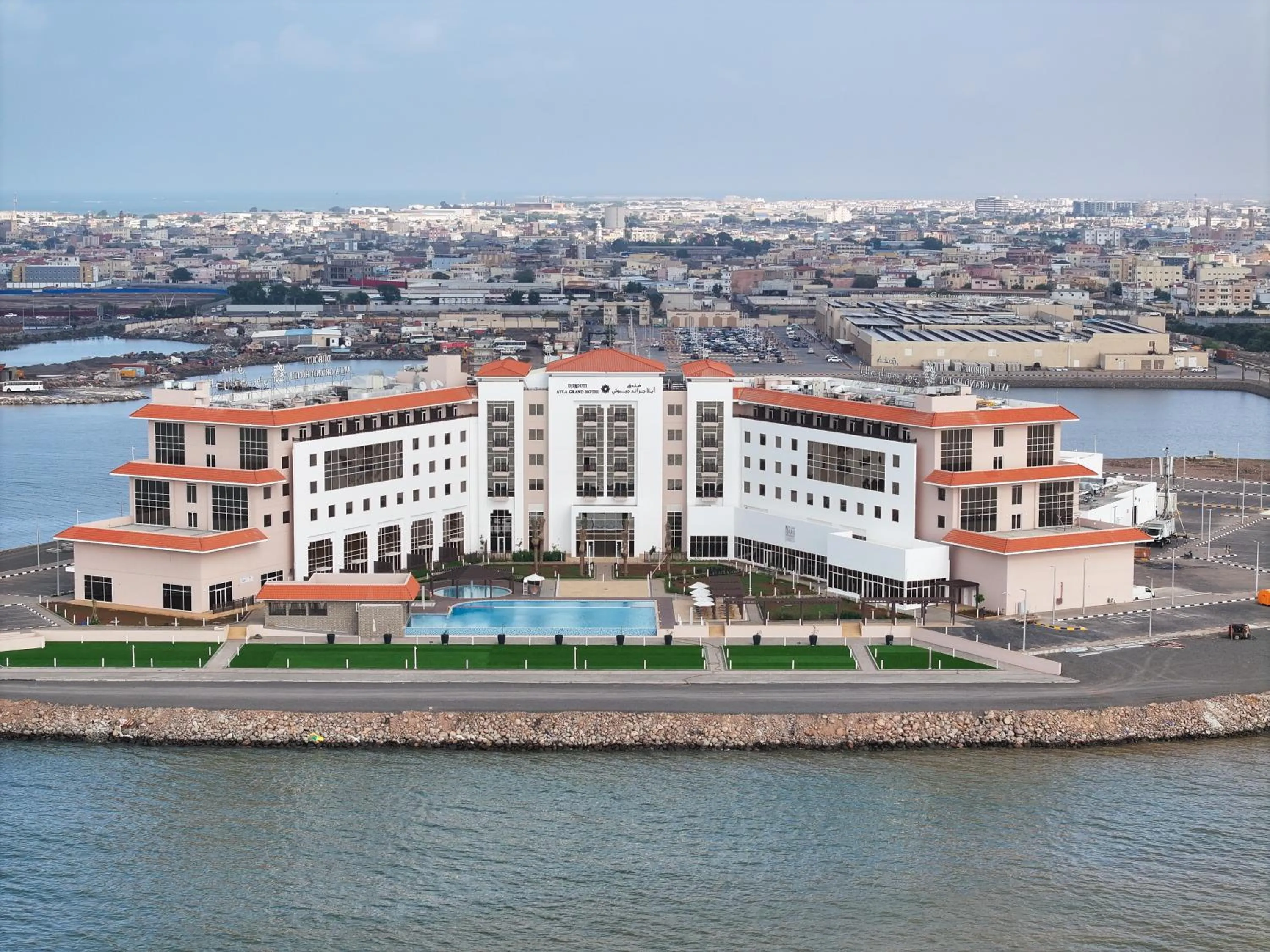 Property building in Djibouti Ayla Grand Hotel & Mall