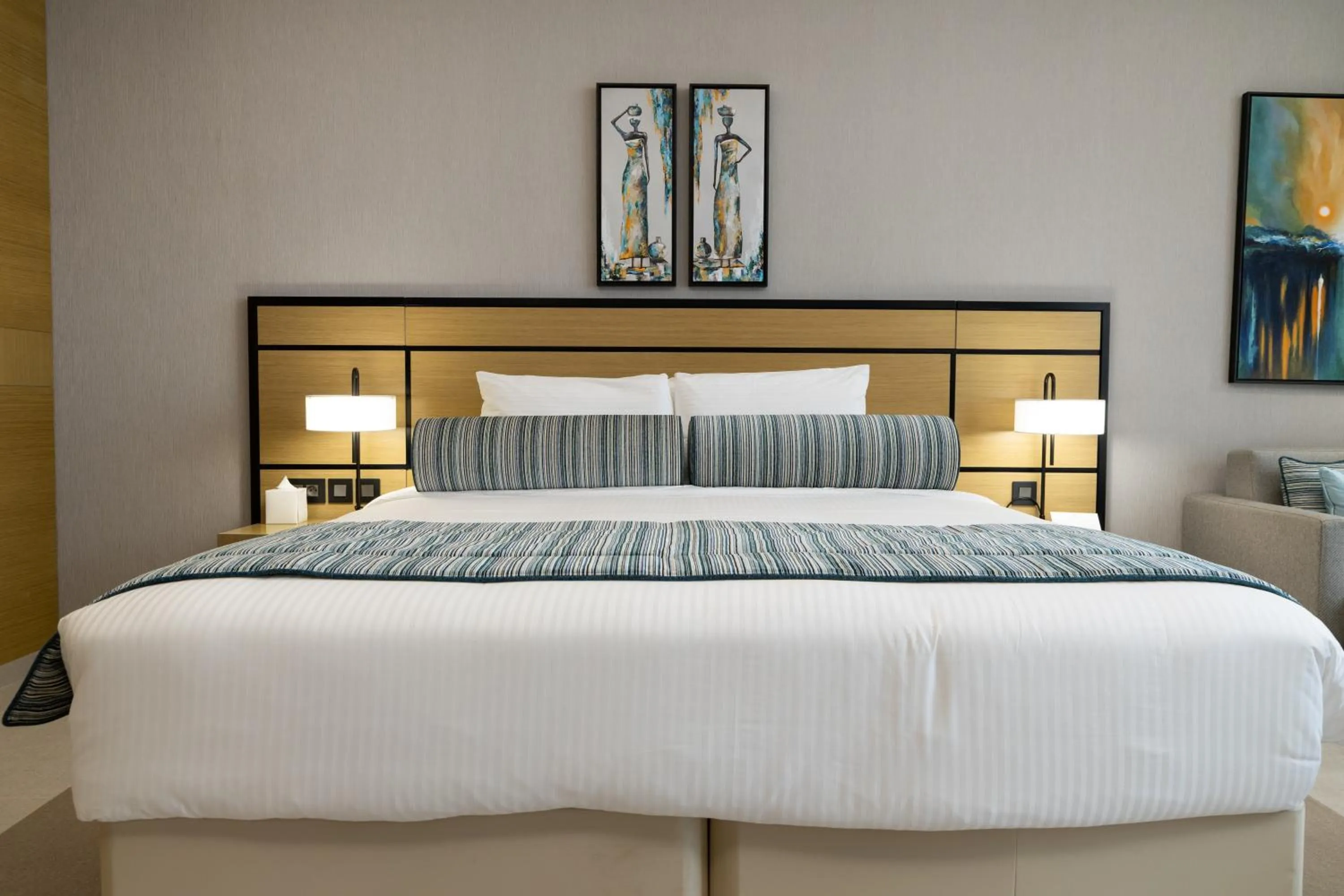 Bedroom, Bed in Djibouti Ayla Grand Hotel & Mall