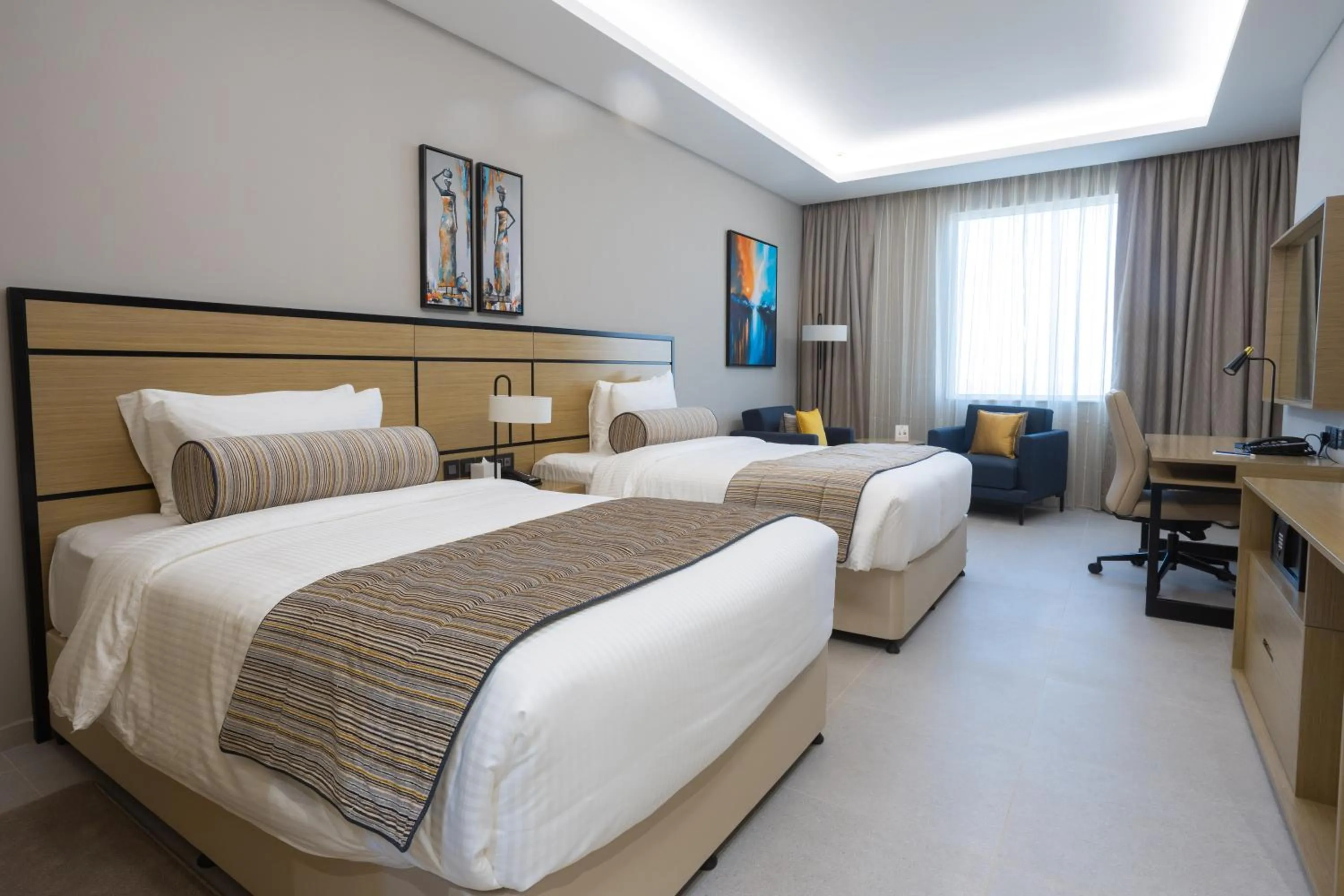 Bedroom, Bed in Djibouti Ayla Grand Hotel & Mall