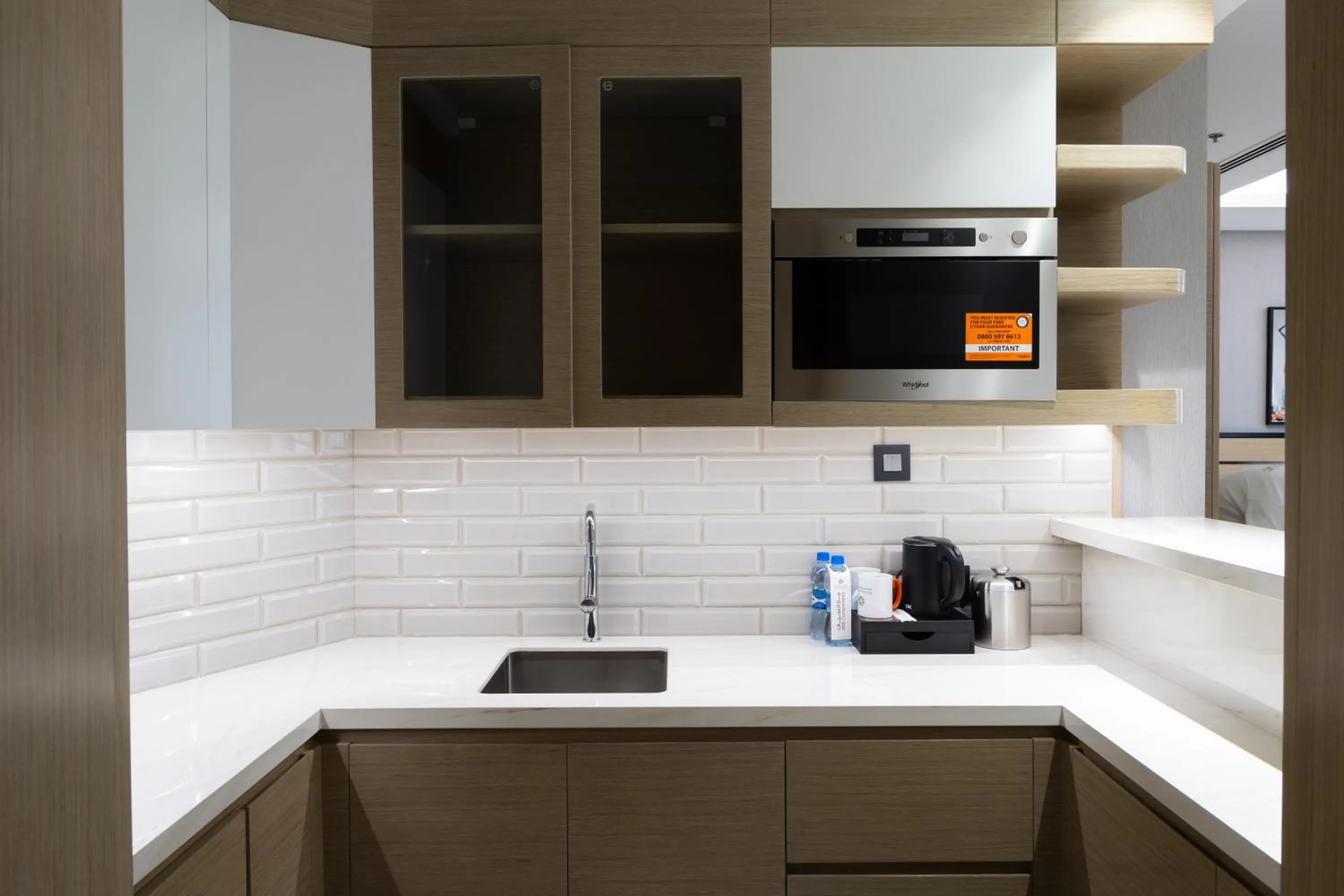 Kitchen or kitchenette in Djibouti Ayla Grand Hotel & Mall